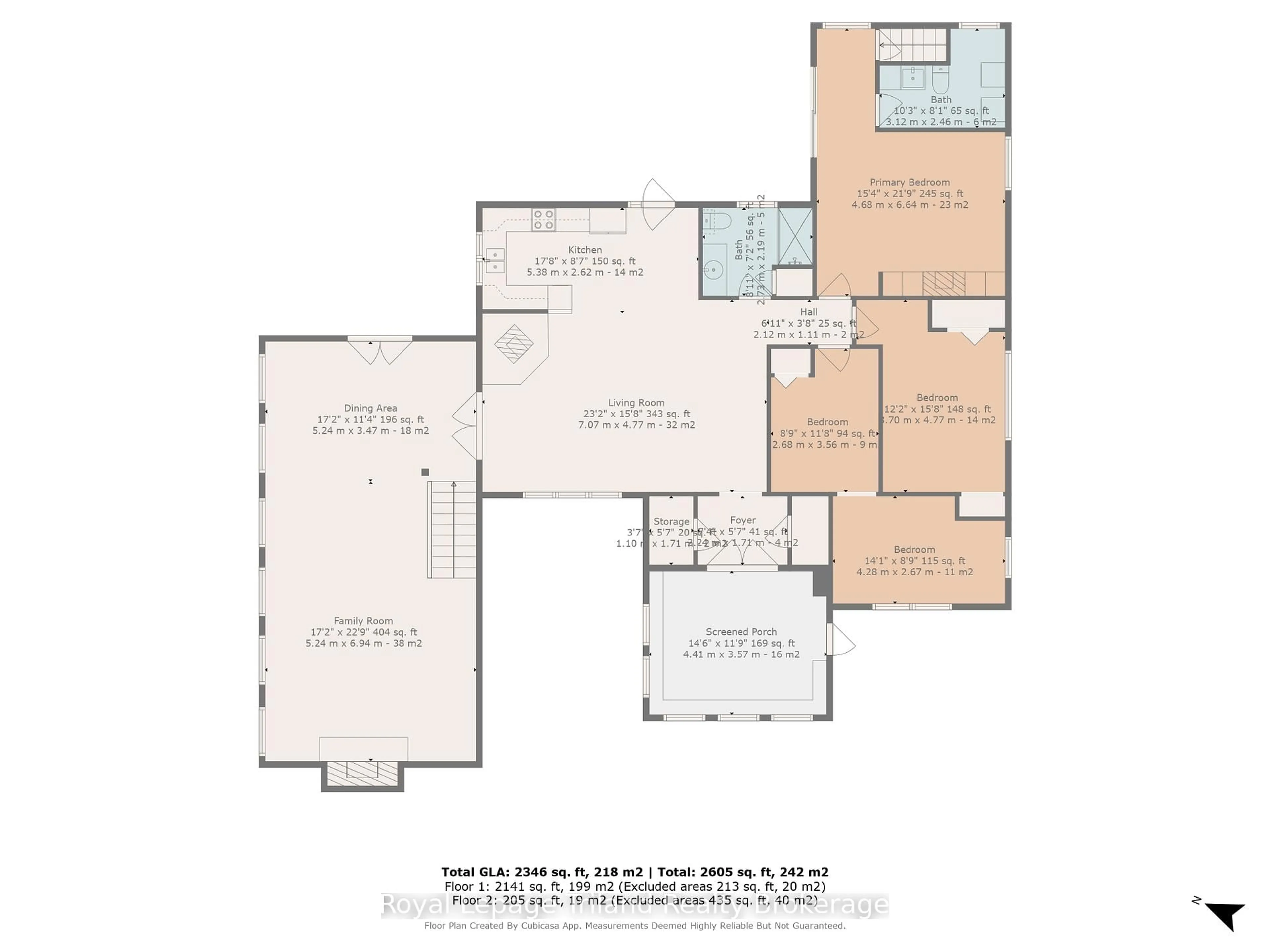 Floor plan for 515794 11th Line, East Zorra-Tavistock Ontario N4S 7V7