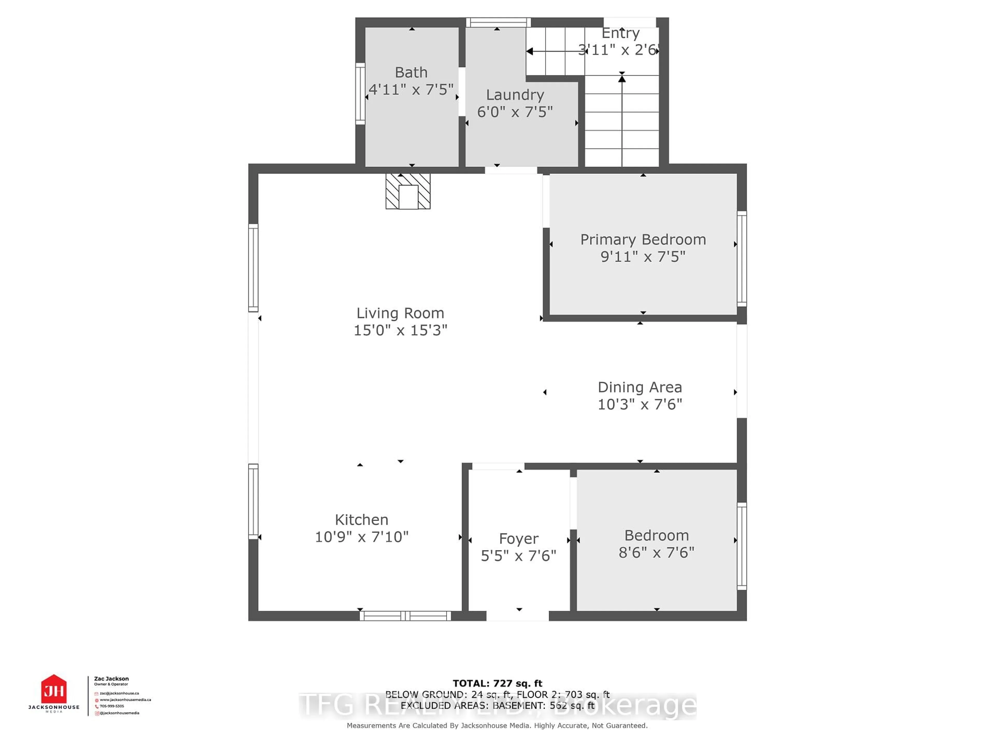 Floor plan for 449 Balsam Chutes Rd, Huntsville Ontario P0B 1L0
