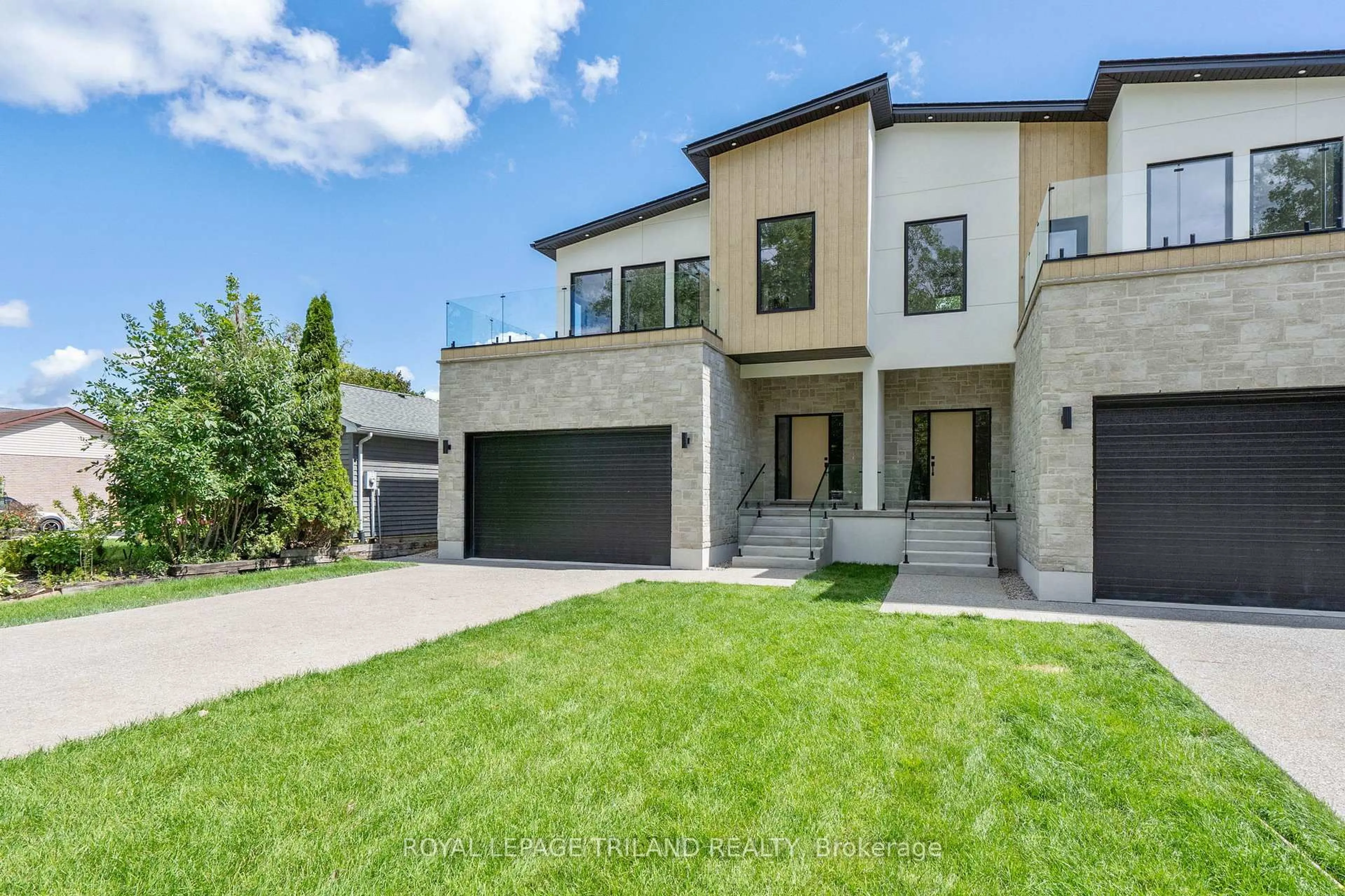 Home with brick exterior material, street for 32 Alberta St, Lambton Shores Ontario N0M 1T0