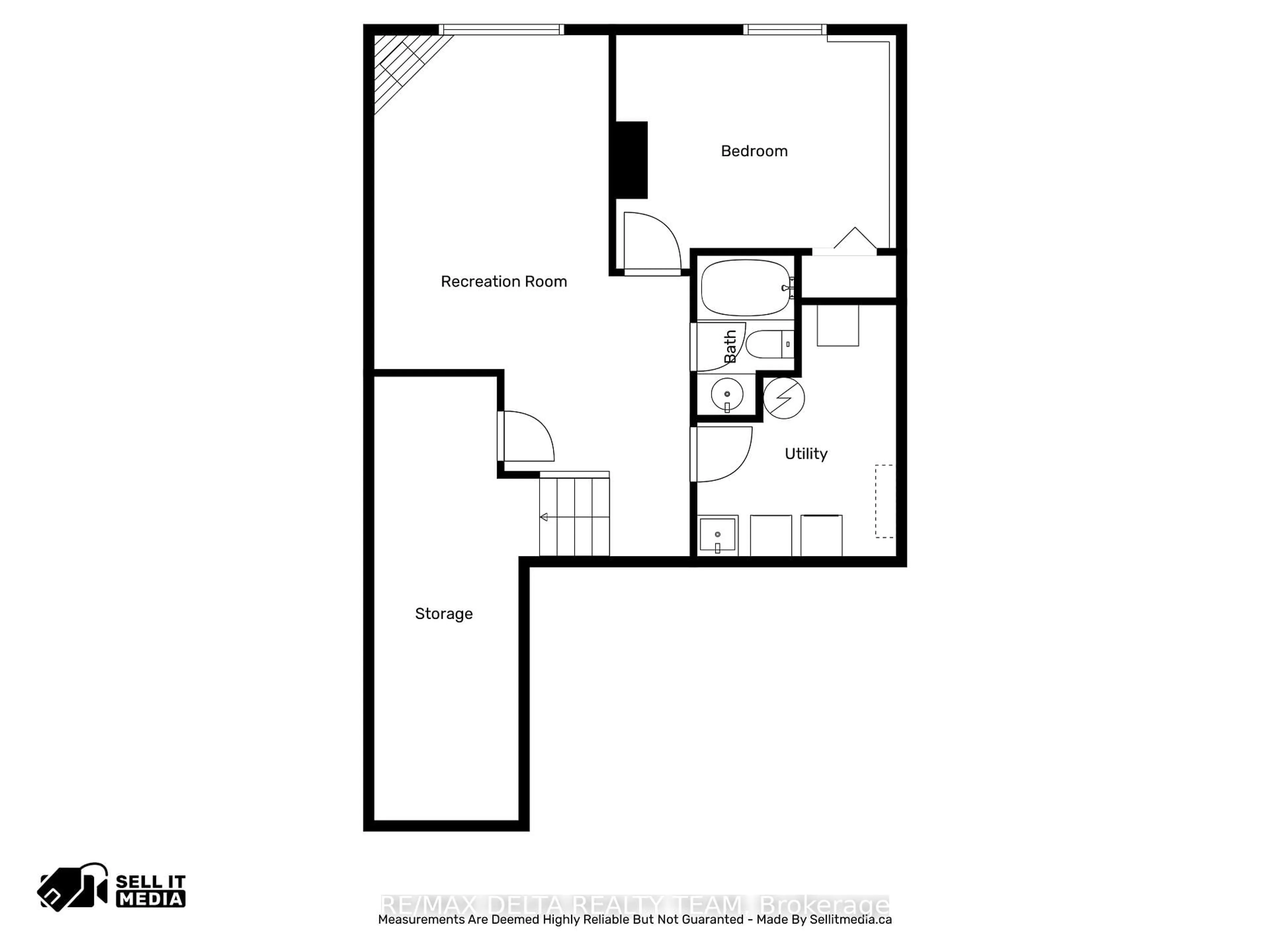 Floor plan for 116 Gladeview Private, Ottawa Ontario K1T 4C5