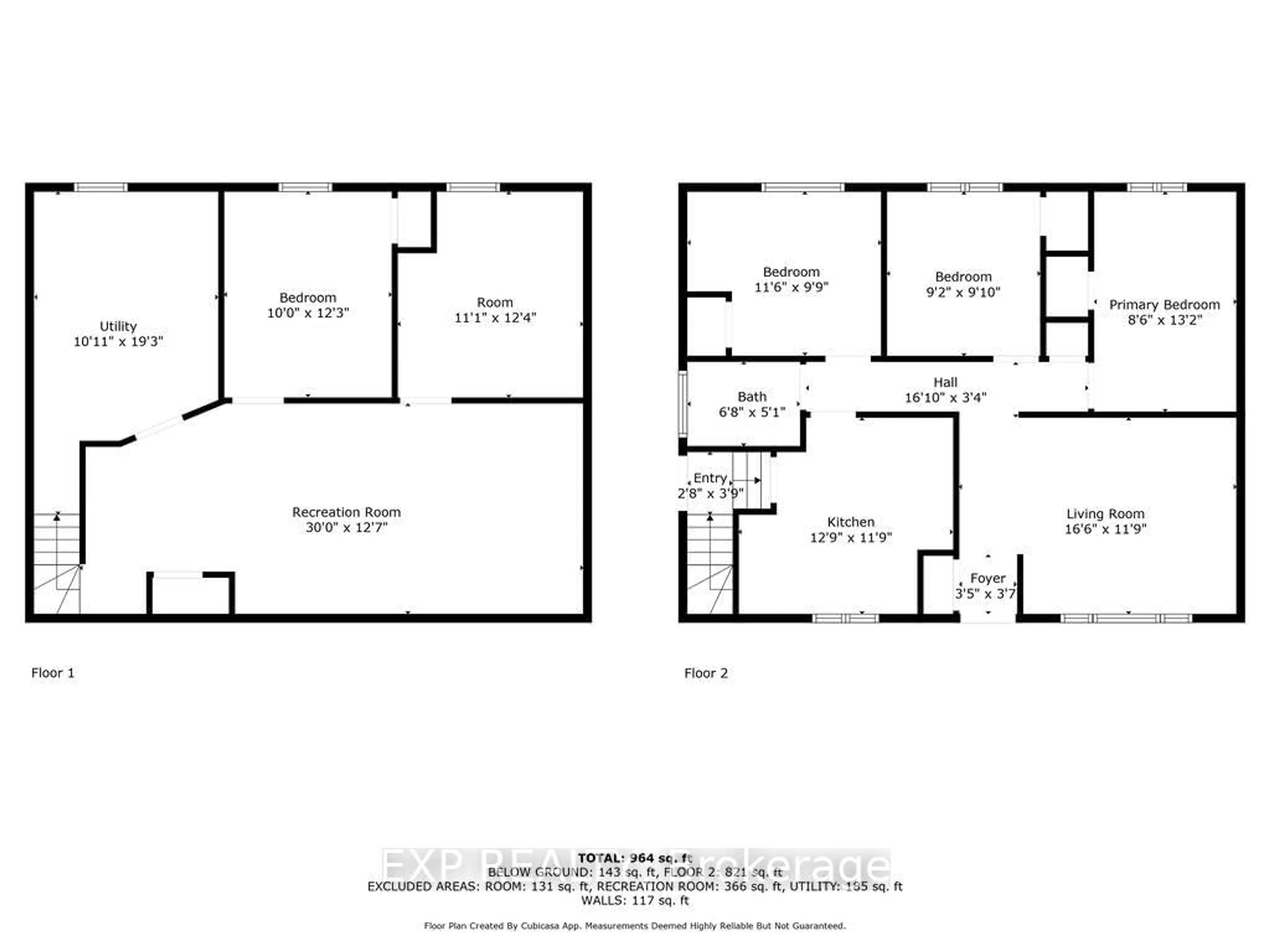 Floor plan for 2536 Roman Ave, Ottawa Ontario K2B 7X9