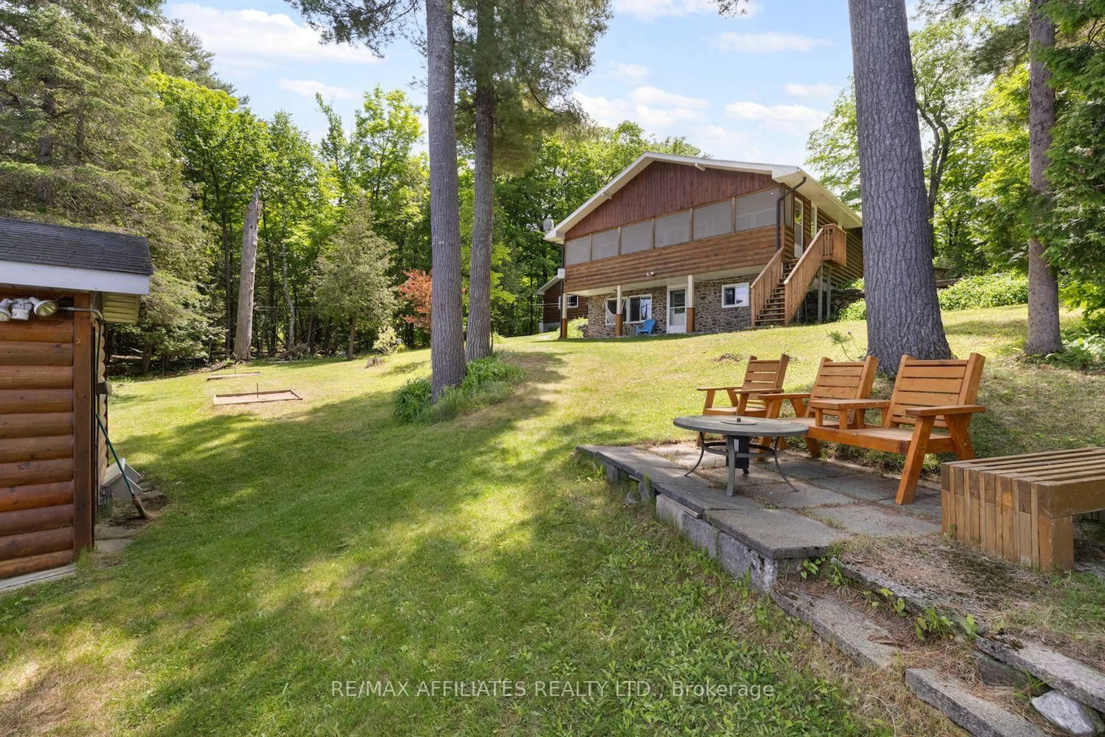 Patio, forest/trees view for 1094 Snye Rd, White Lake Ontario K0A 3L0