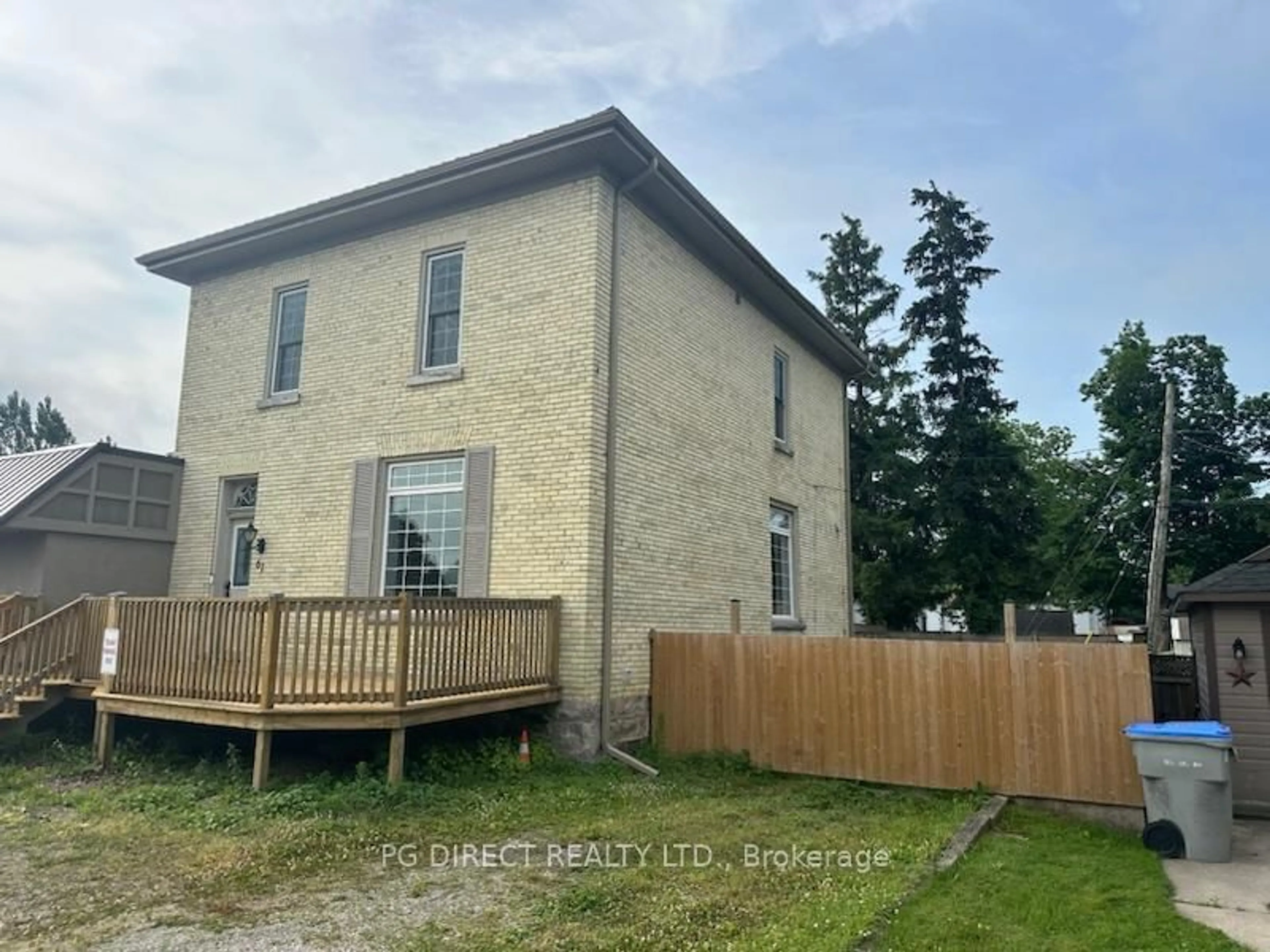 A pic from outside/outdoor area/front of a property/back of a property/a pic from drone, building for 61 King St, Bluewater Ontario N0M 1X0