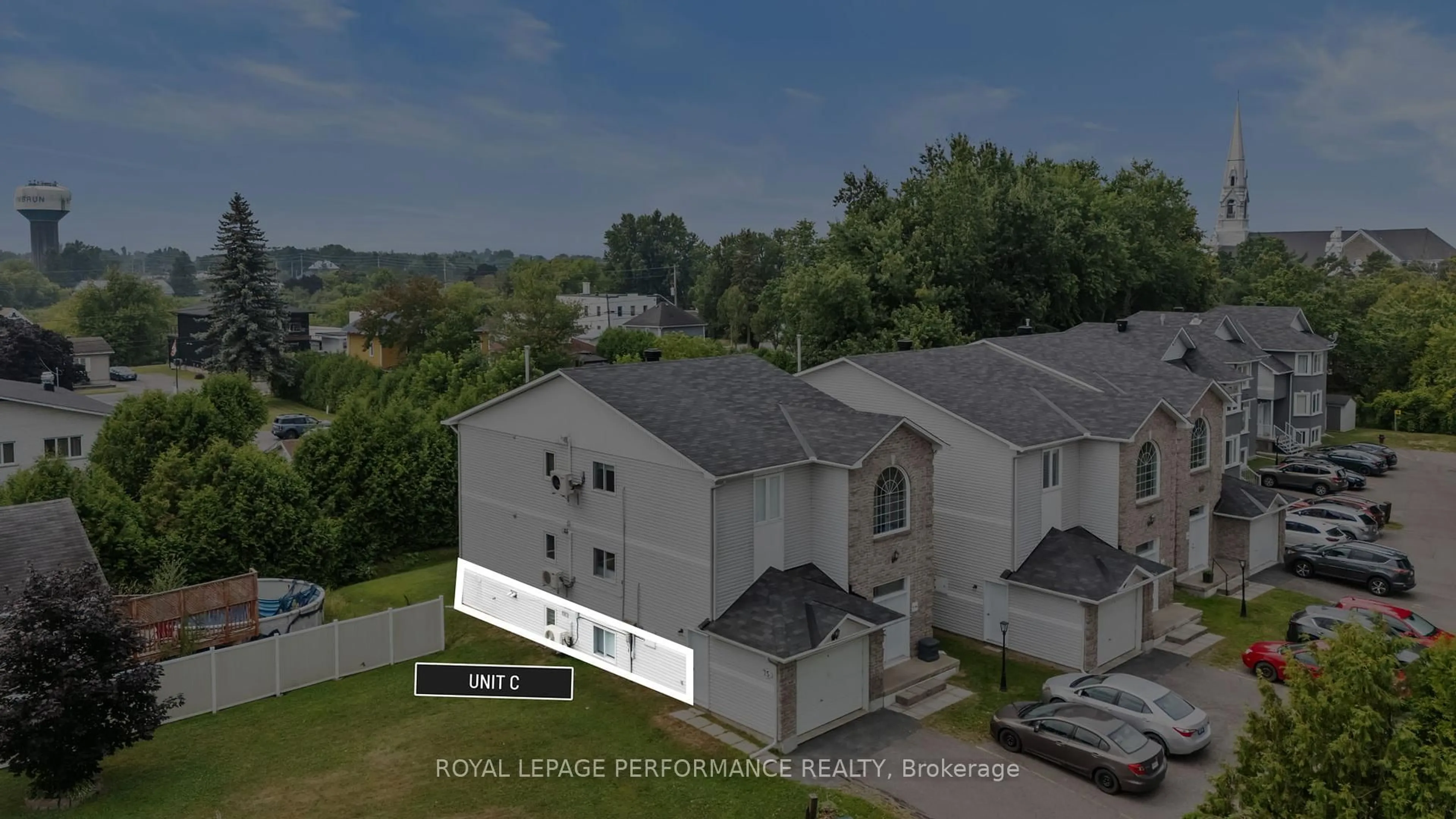 A pic from outside/outdoor area/front of a property/back of a property/a pic from drone, unknown for 75 LAPOINTE Blvd #1C, Russell Ontario K0A 1W0