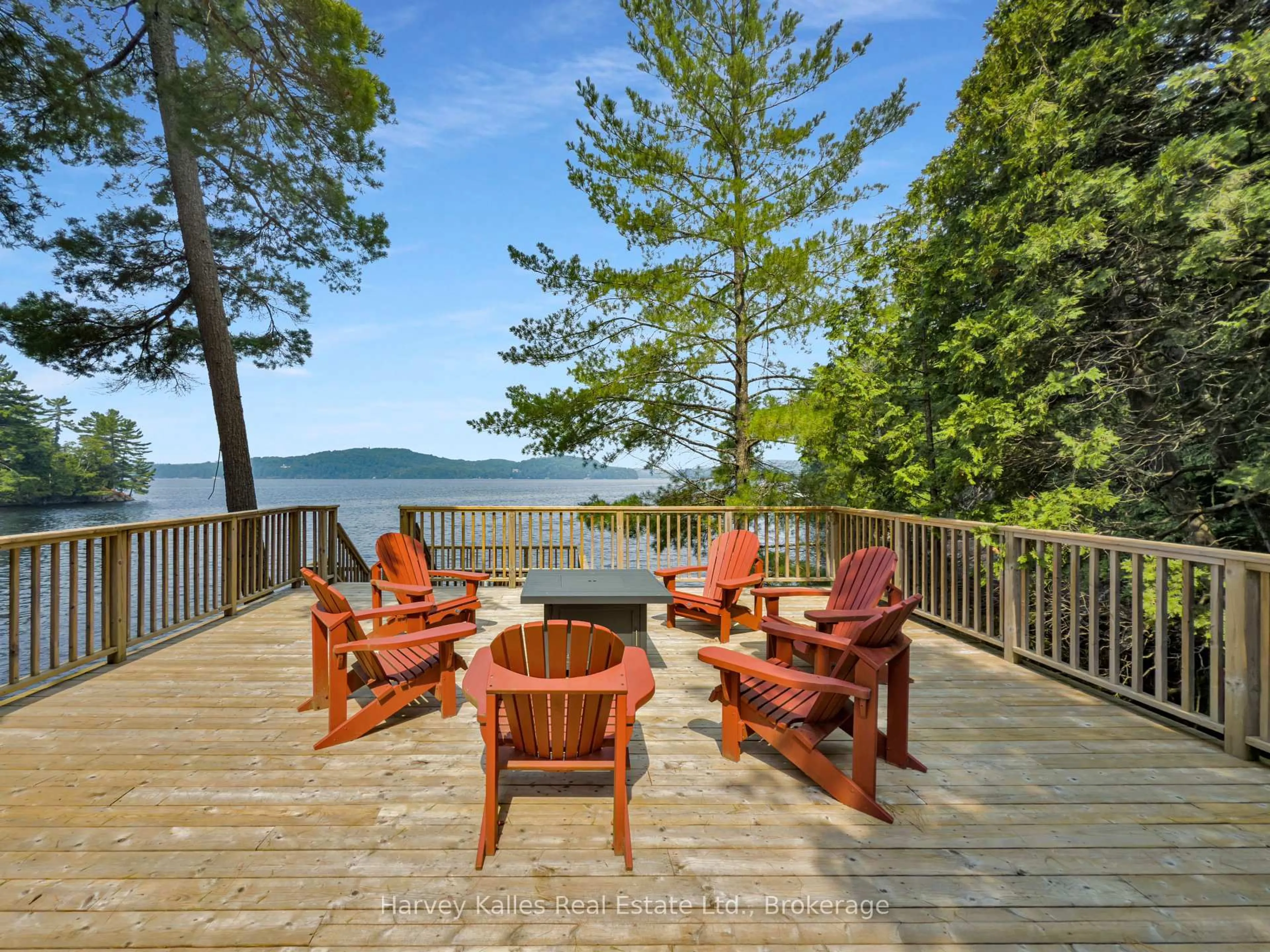 Patio, water/lake/river/ocean view for 3-1030 Raven Hill Rd, Lake of Bays Ontario P0A 1H0