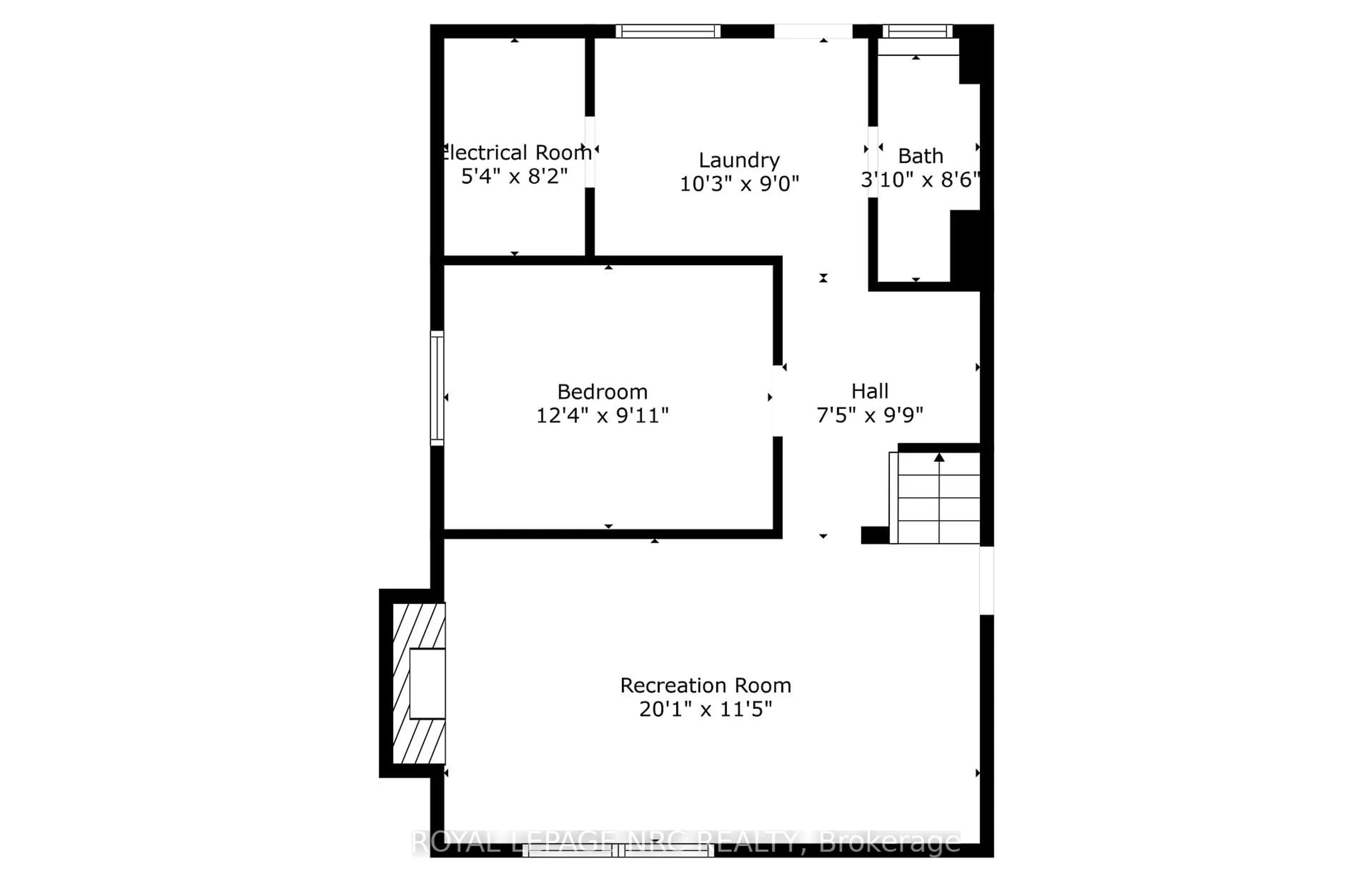 Floor plan for 115 Edgar St, Welland Ontario L3C 1S9