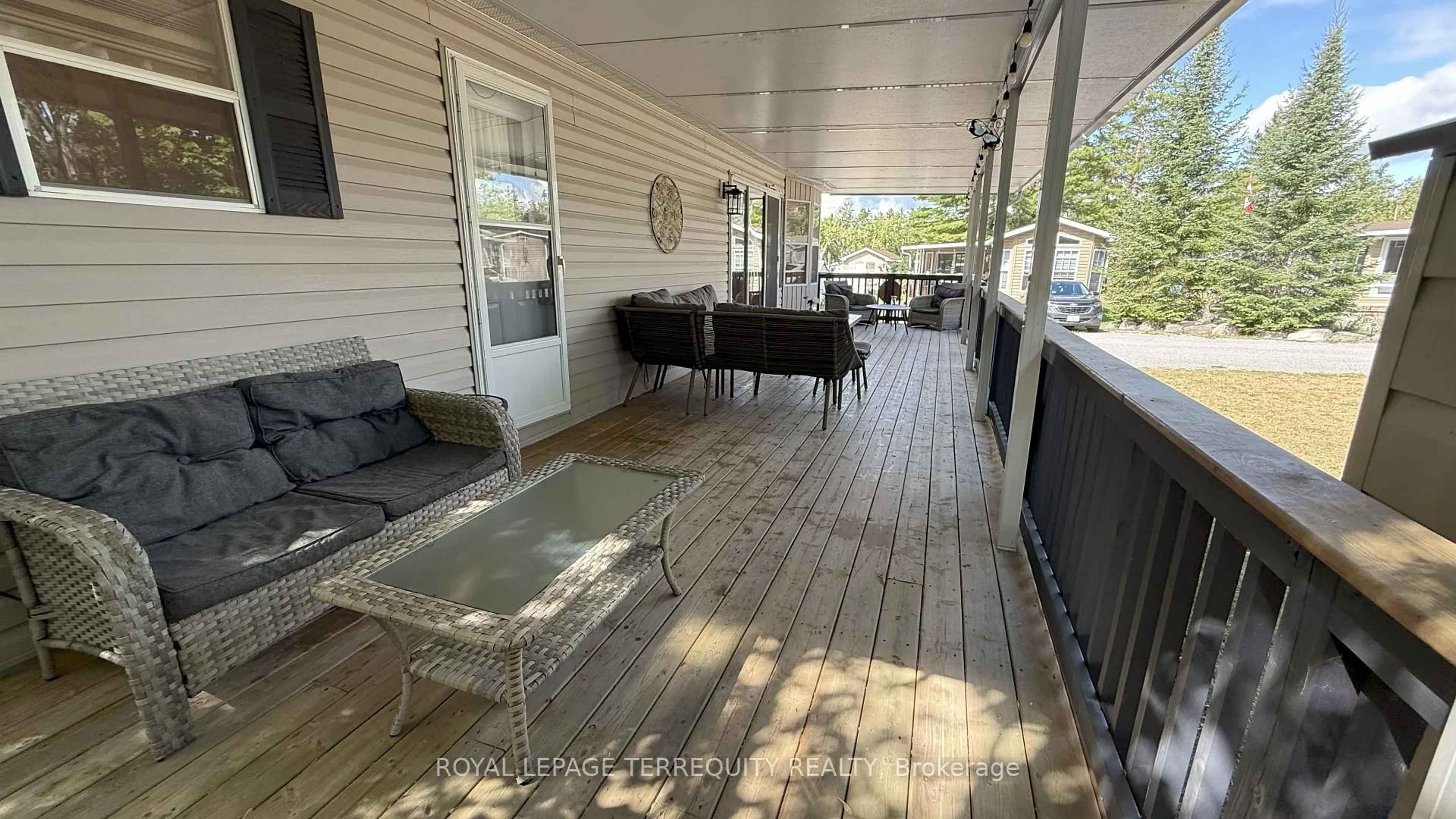Patio, water/lake/river/ocean view for 328 Rockview Rd, Selwyn Ontario K0L 2H0
