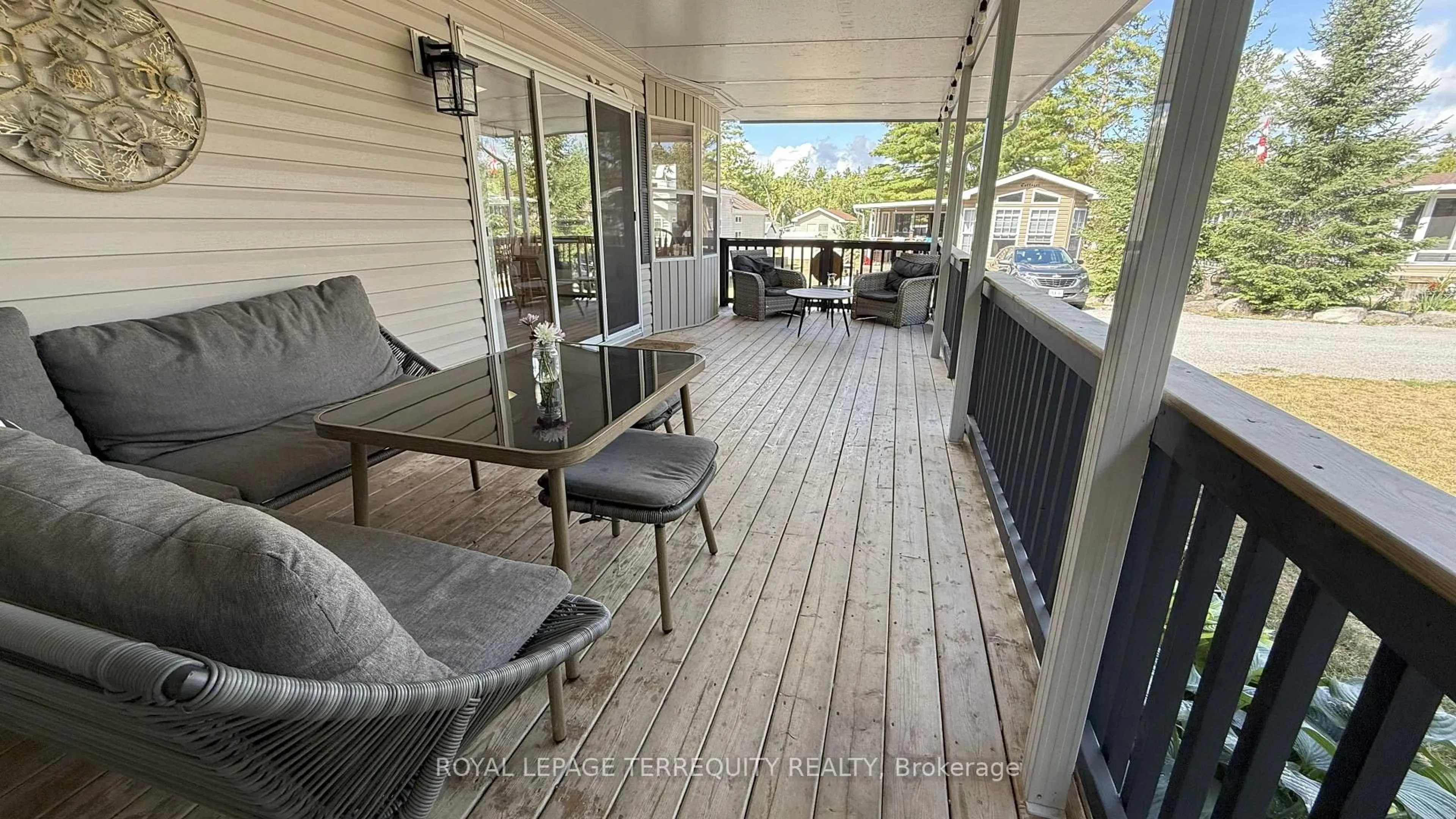 Patio, street for 328 Rockview Rd, Selwyn Ontario K0L 2H0