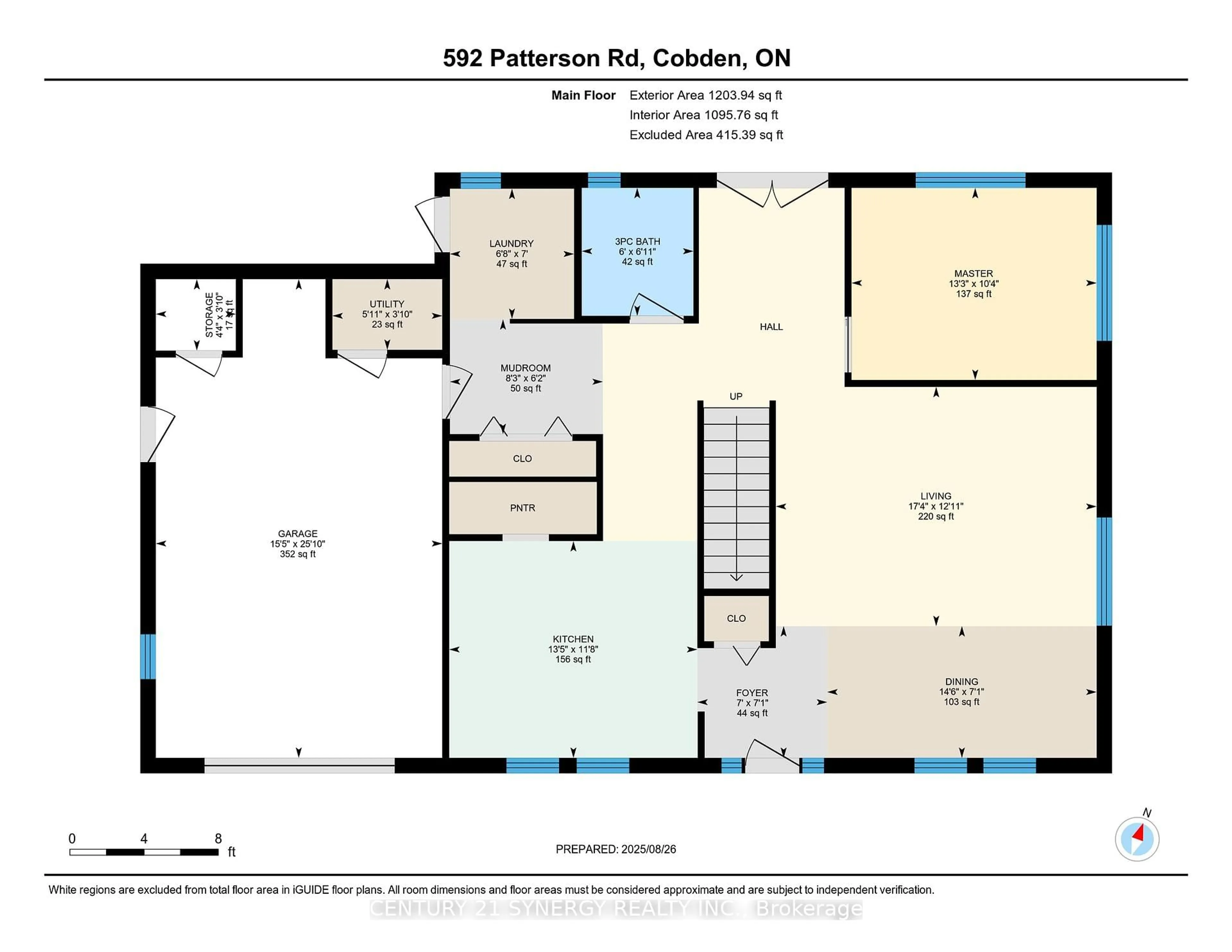 Floor plan for 592 Patterson Rd, Cobden Ontario K0J 1K0