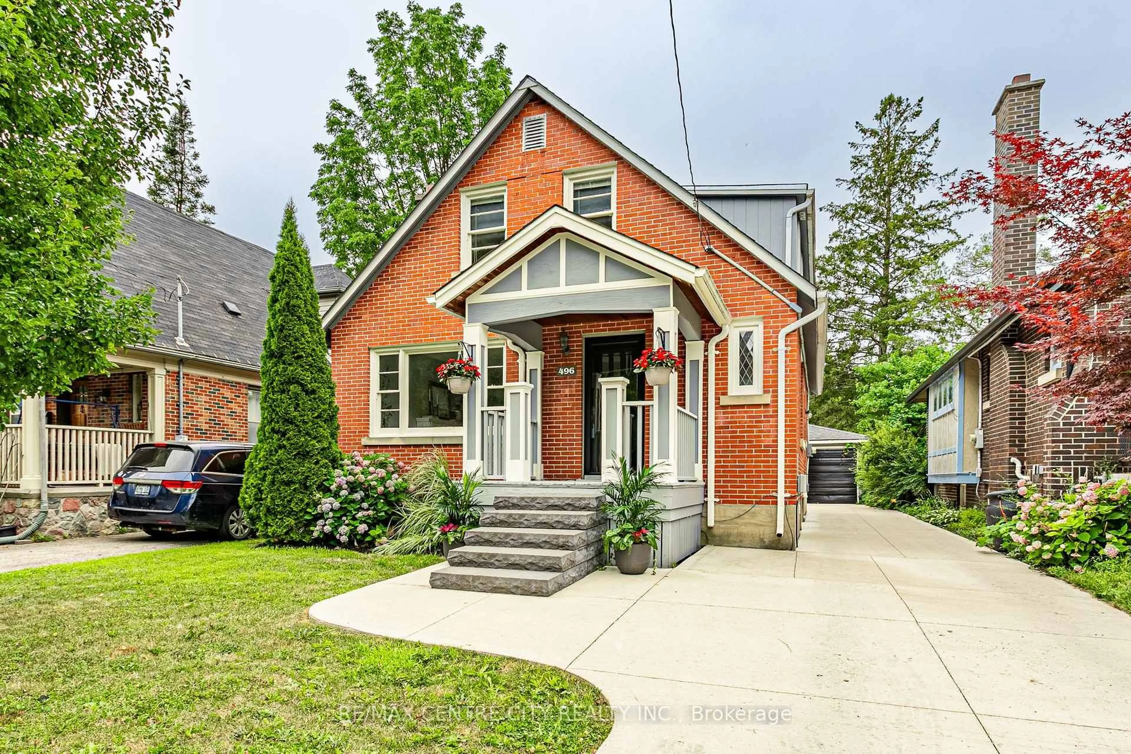 Home with brick exterior material, street for 496 Baker St, London South Ontario N6C 1Y2