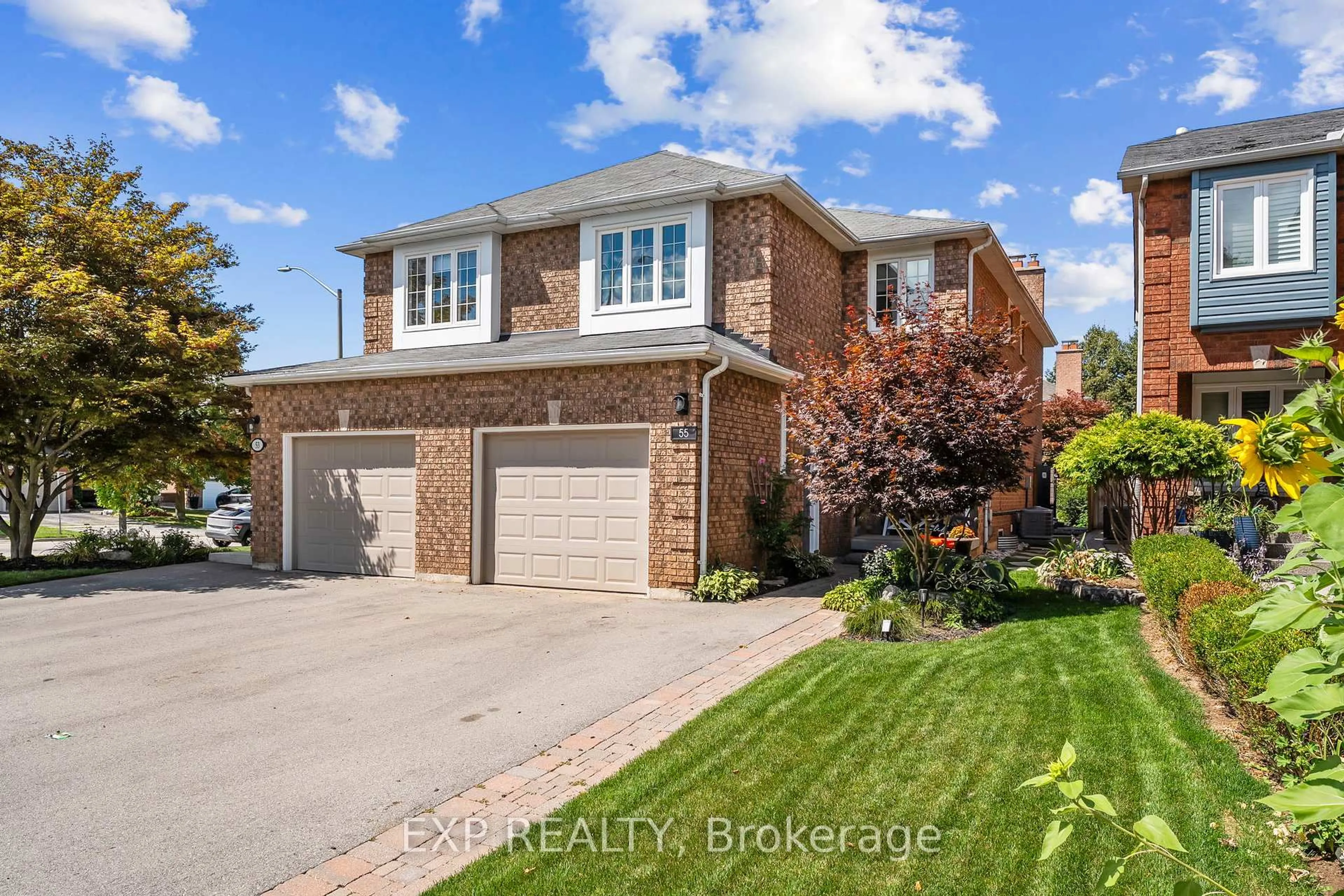 Home with brick exterior material, street for 55 Fellowes Cres, Hamilton Ontario L0R 2H3