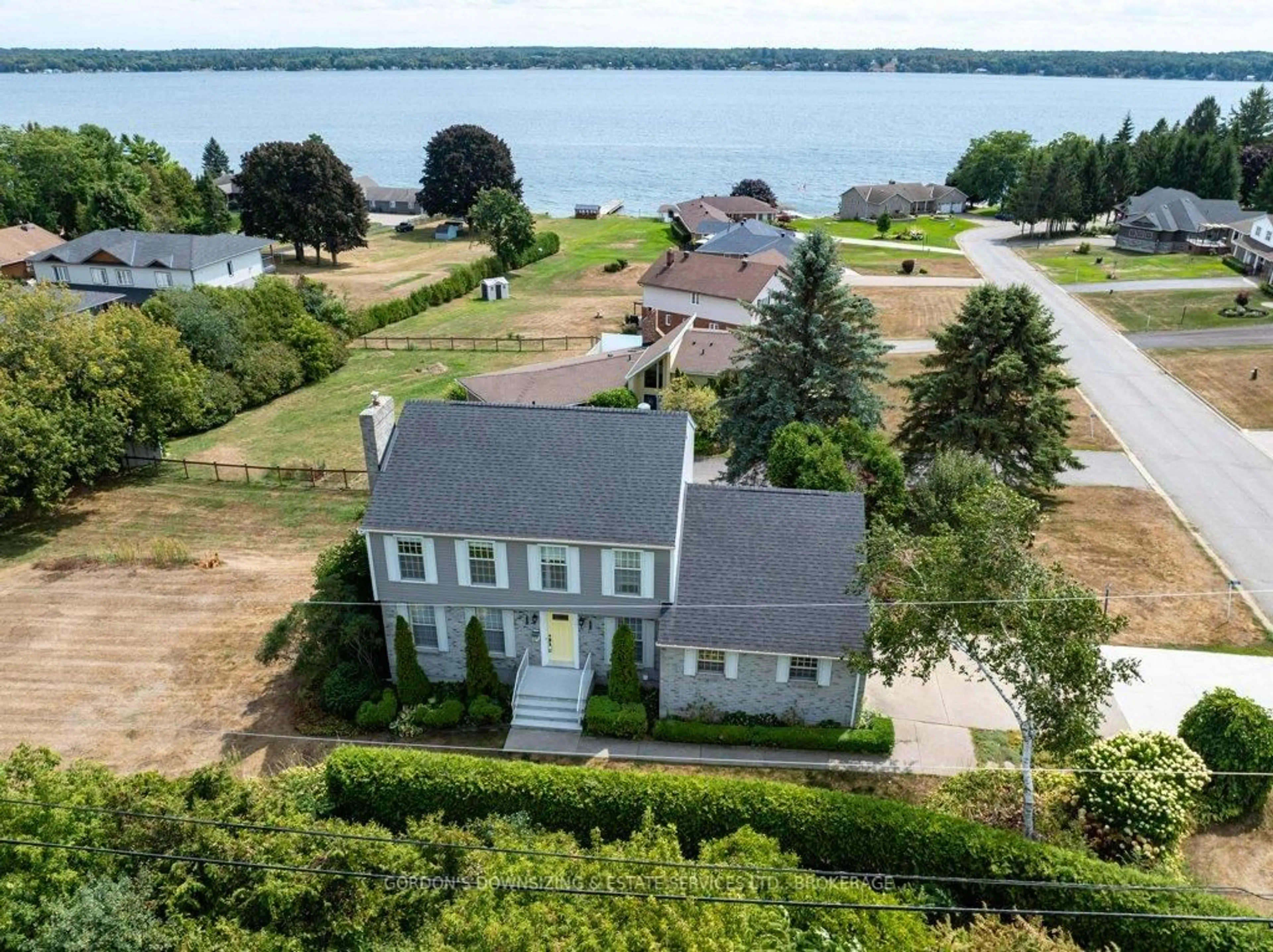 A pic from outside/outdoor area/front of a property/back of a property/a pic from drone, water/lake/river/ocean view for 1101 Burnside Dr, Elizabethtown-Kitley Ontario K6V 5T1