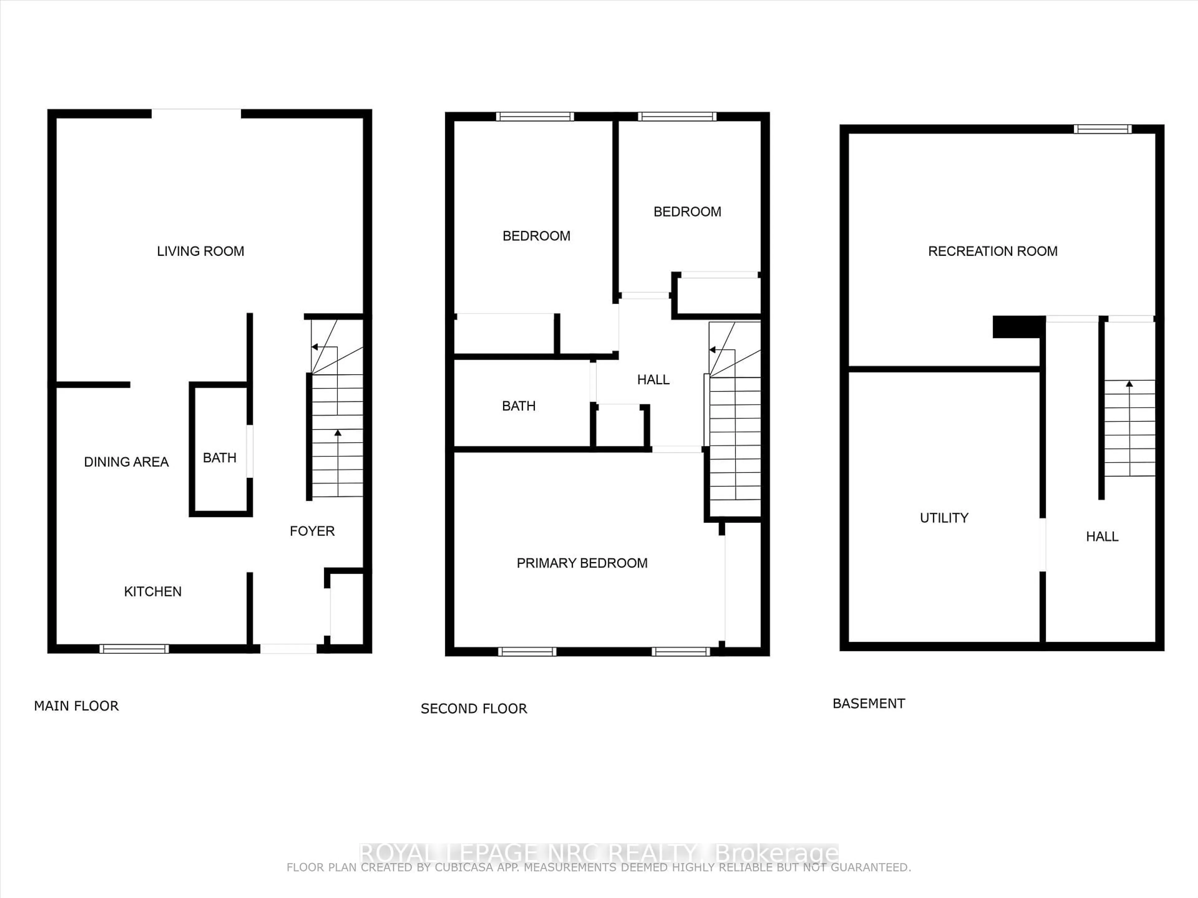 Floor plan for 38 Elma St #9, St. Catharines Ontario L2N 6Z3