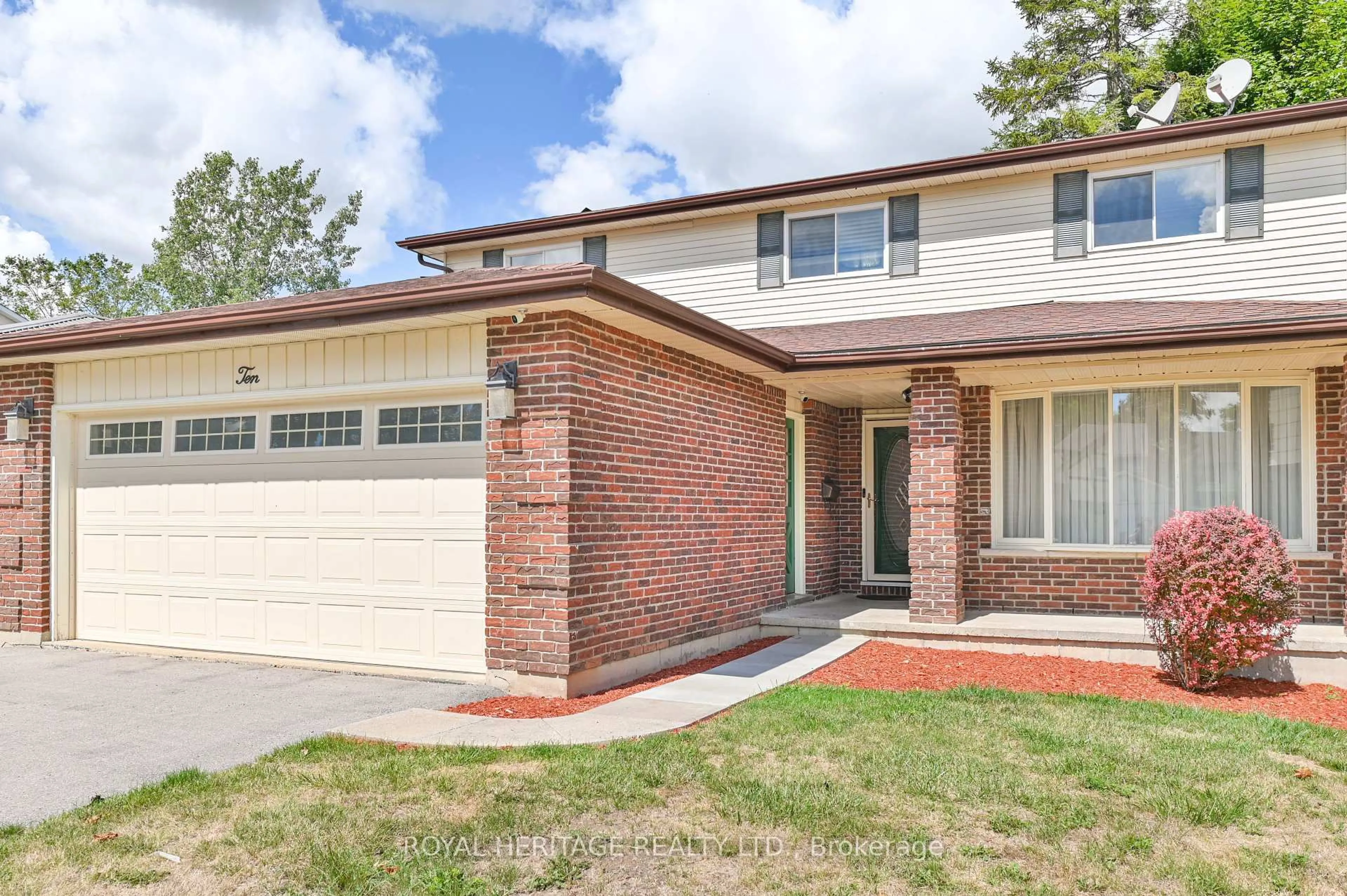 Home with brick exterior material, street for 10 Briarwood Cres, Belleville Ontario K8N 5J7
