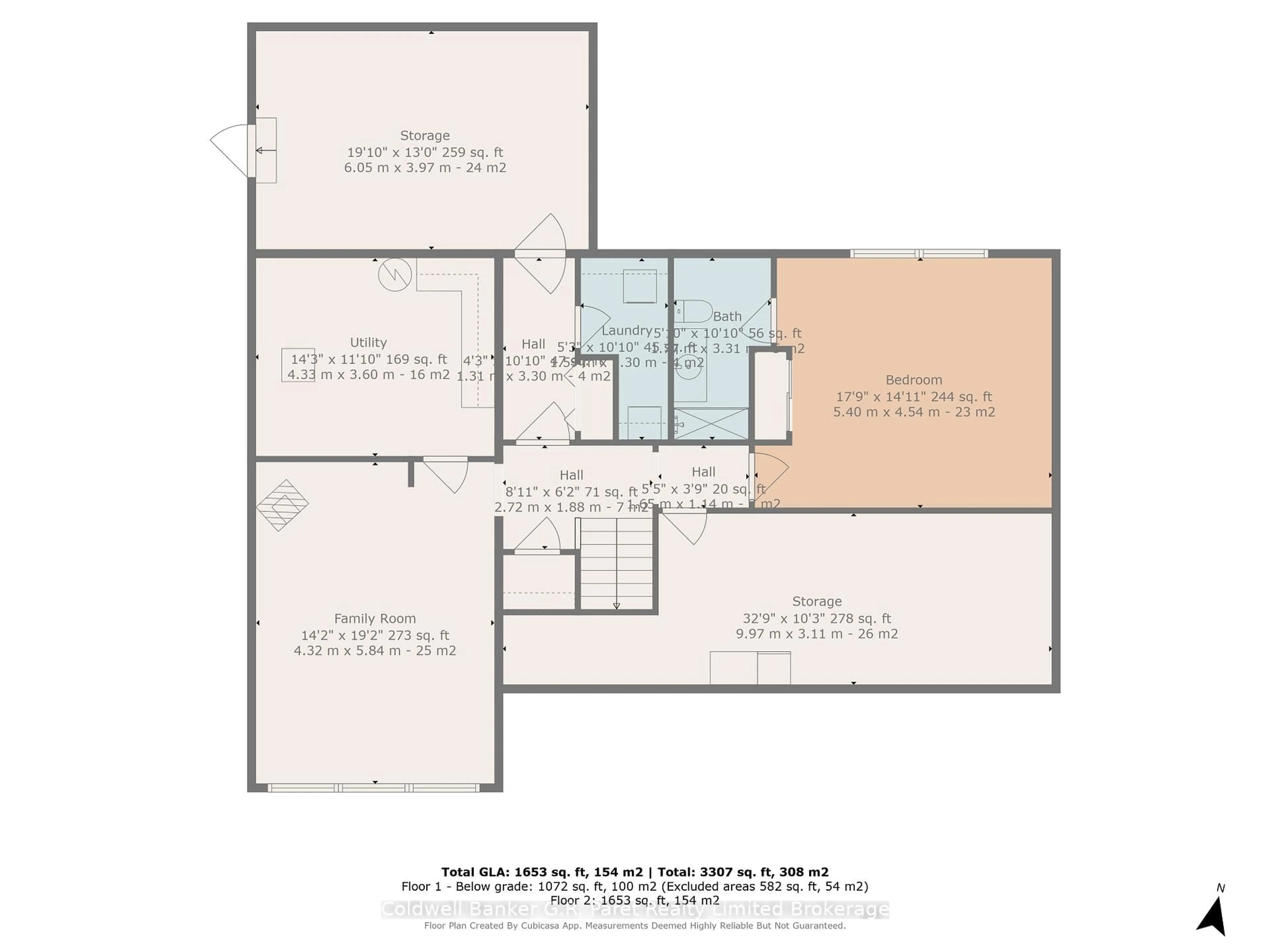 Floor plan for 7 & 9 Lisgar Crt, Tillsonburg Ontario N4G 1N6