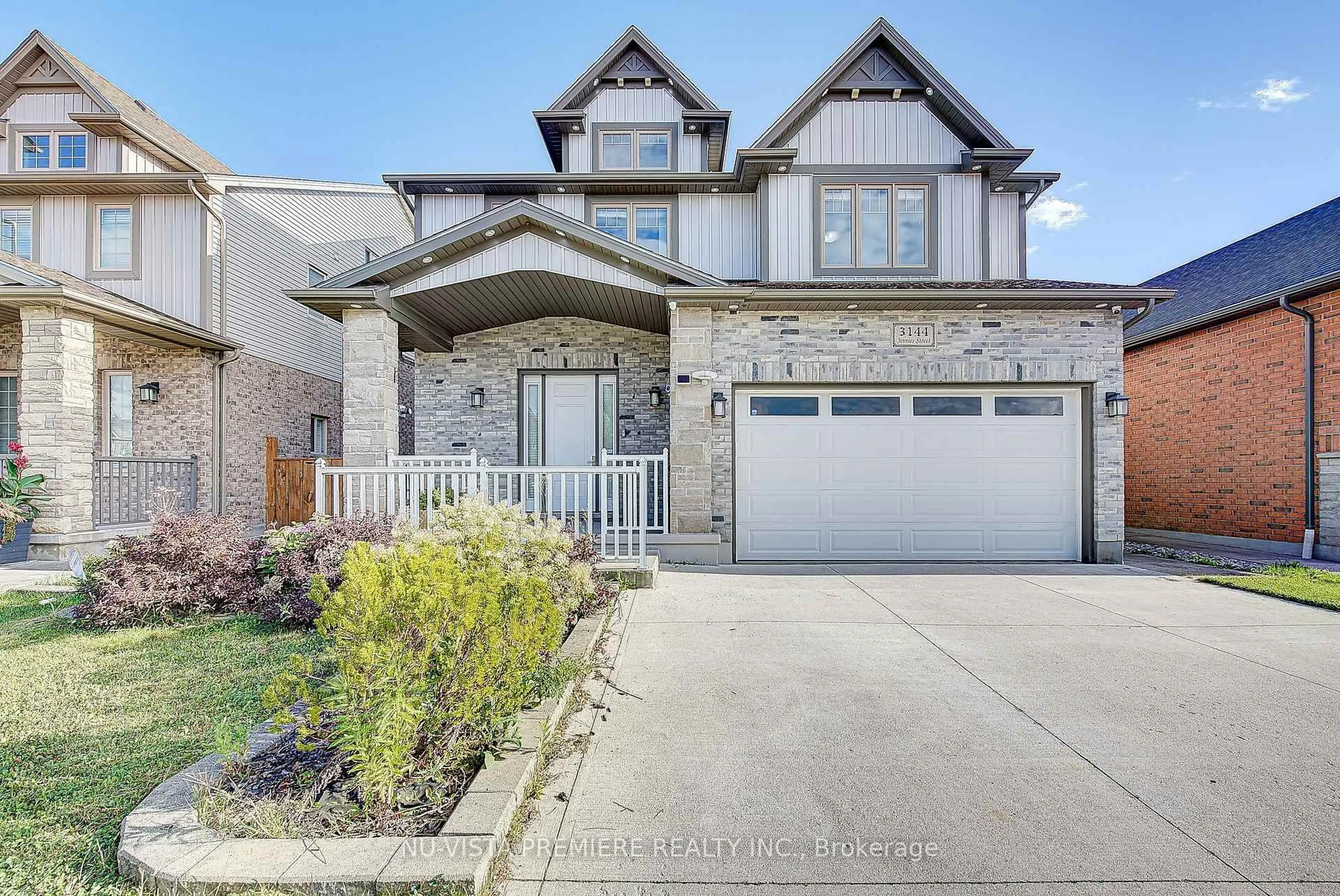 Home with vinyl exterior material, street for 3144 JINNIES St, London South Ontario N6L 0C3