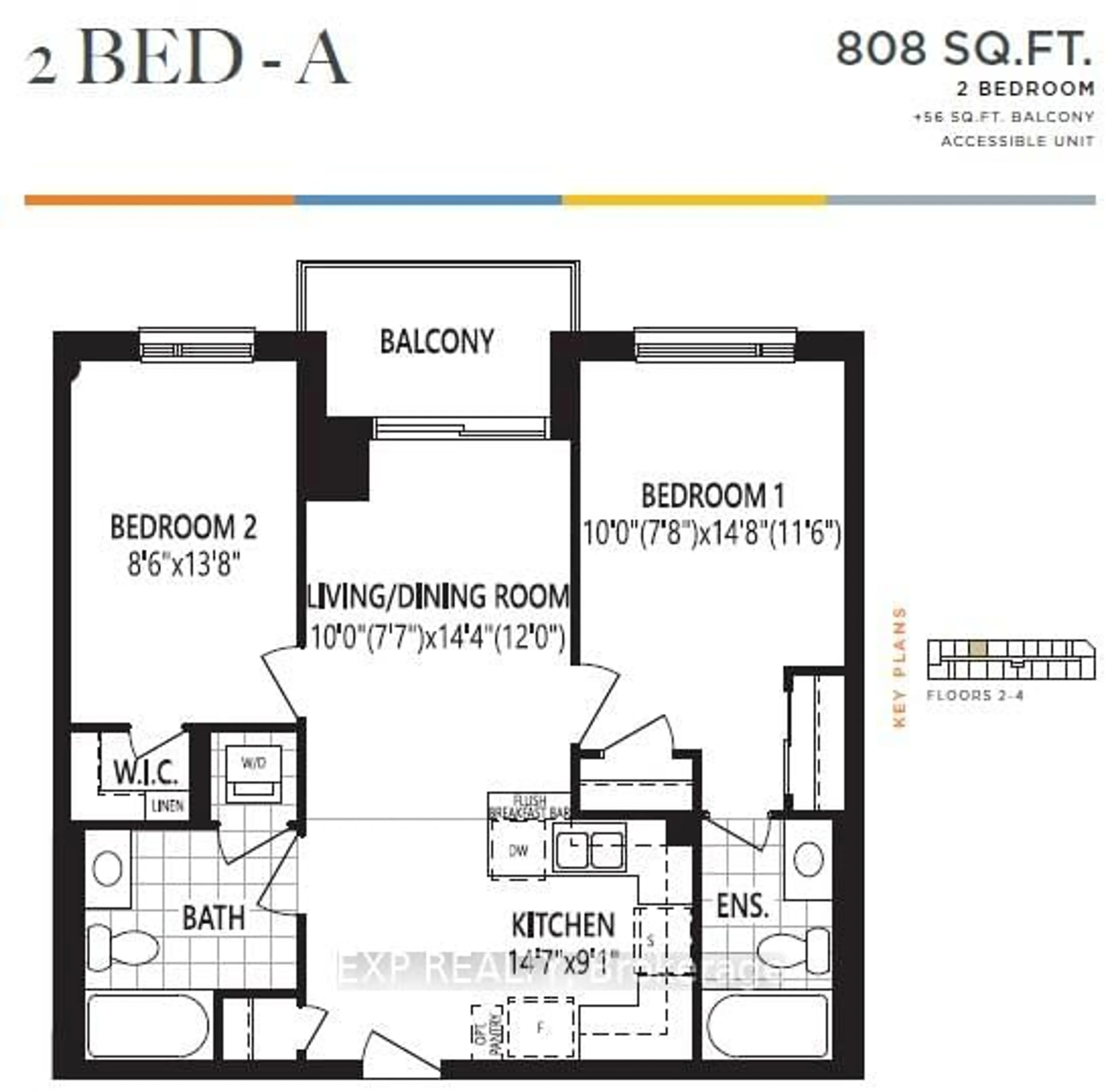 Floor plan for 1350 HEMLOCK St #413, Ottawa Ontario K1K 5C2