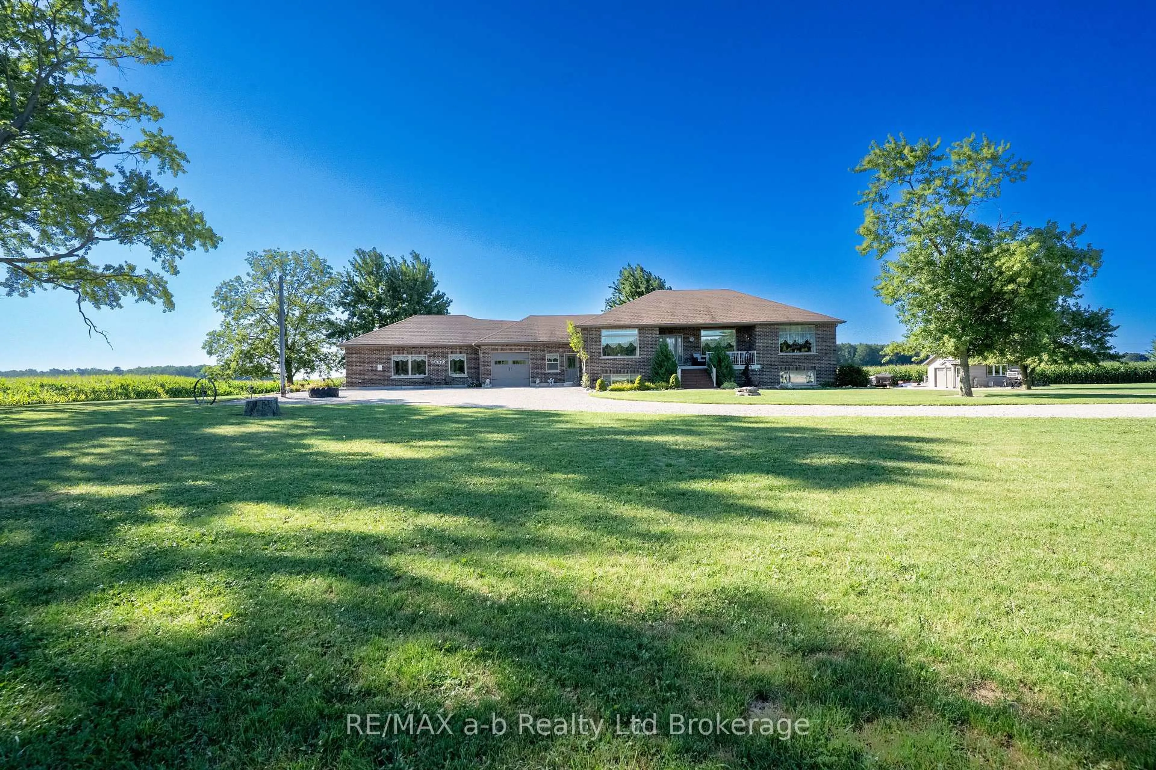 A pic from outside/outdoor area/front of a property/back of a property/a pic from drone, water/lake/river/ocean view for 324500 Mount Elgin Rd, South-West Oxford Ontario N0J 1N0