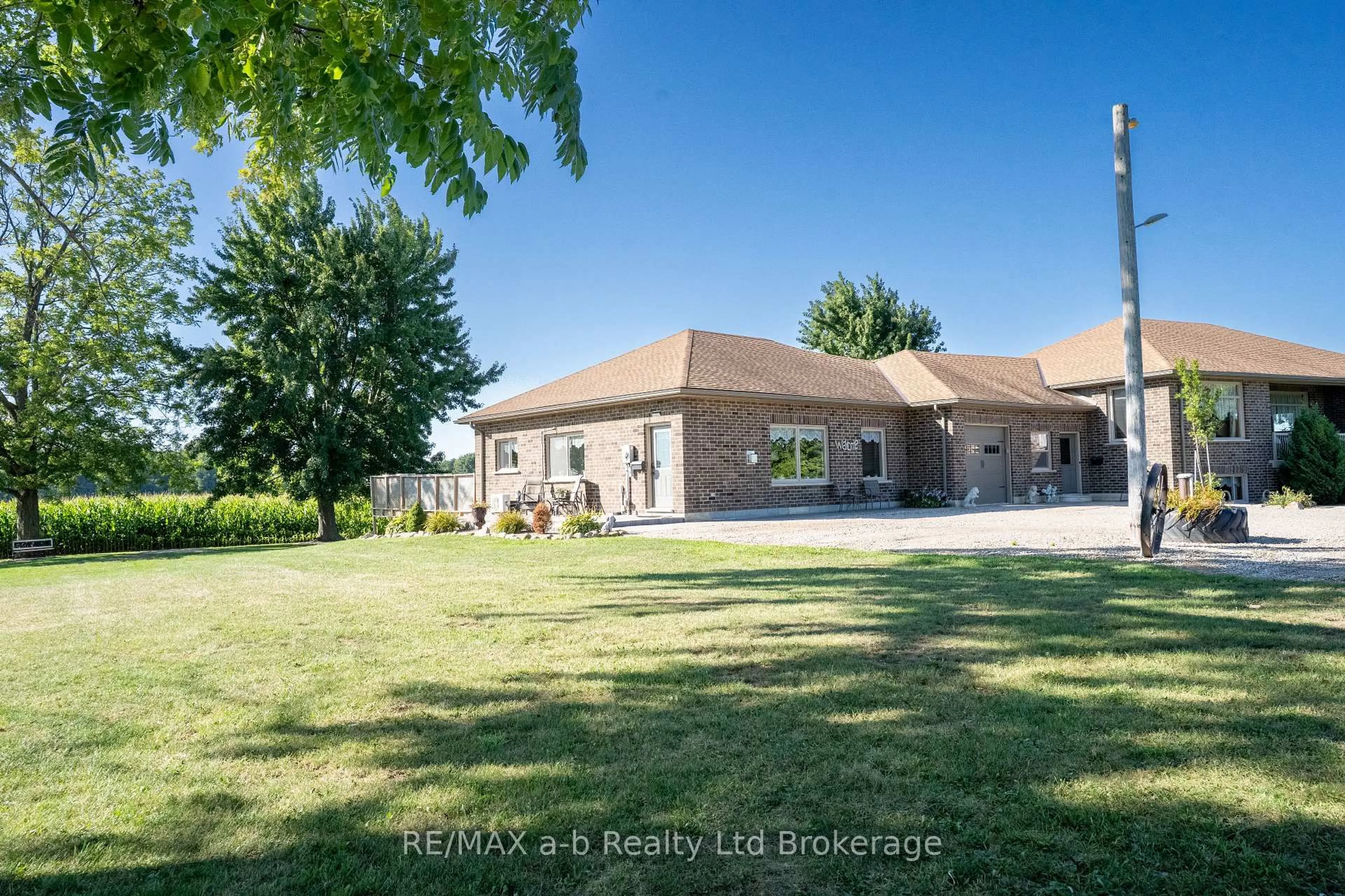 A pic from outside/outdoor area/front of a property/back of a property/a pic from drone, unknown for 324500 Mount Elgin Rd, South-West Oxford Ontario N0J 1N0