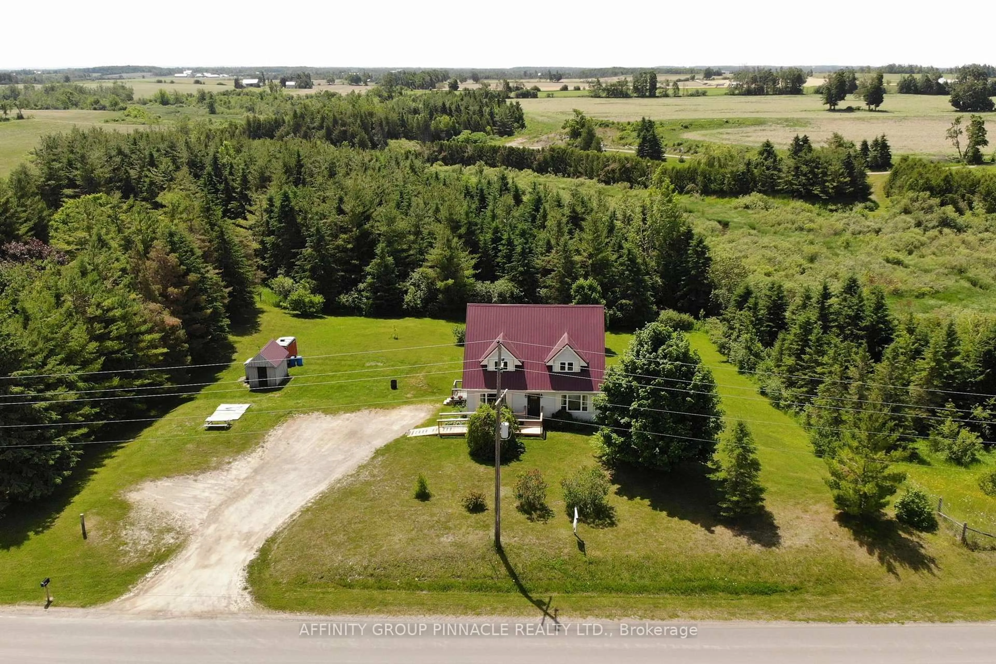 A pic from outside/outdoor area/front of a property/back of a property/a pic from drone, unknown for 730 The Glen Rd, Kawartha Lakes Ontario K0M 2T0