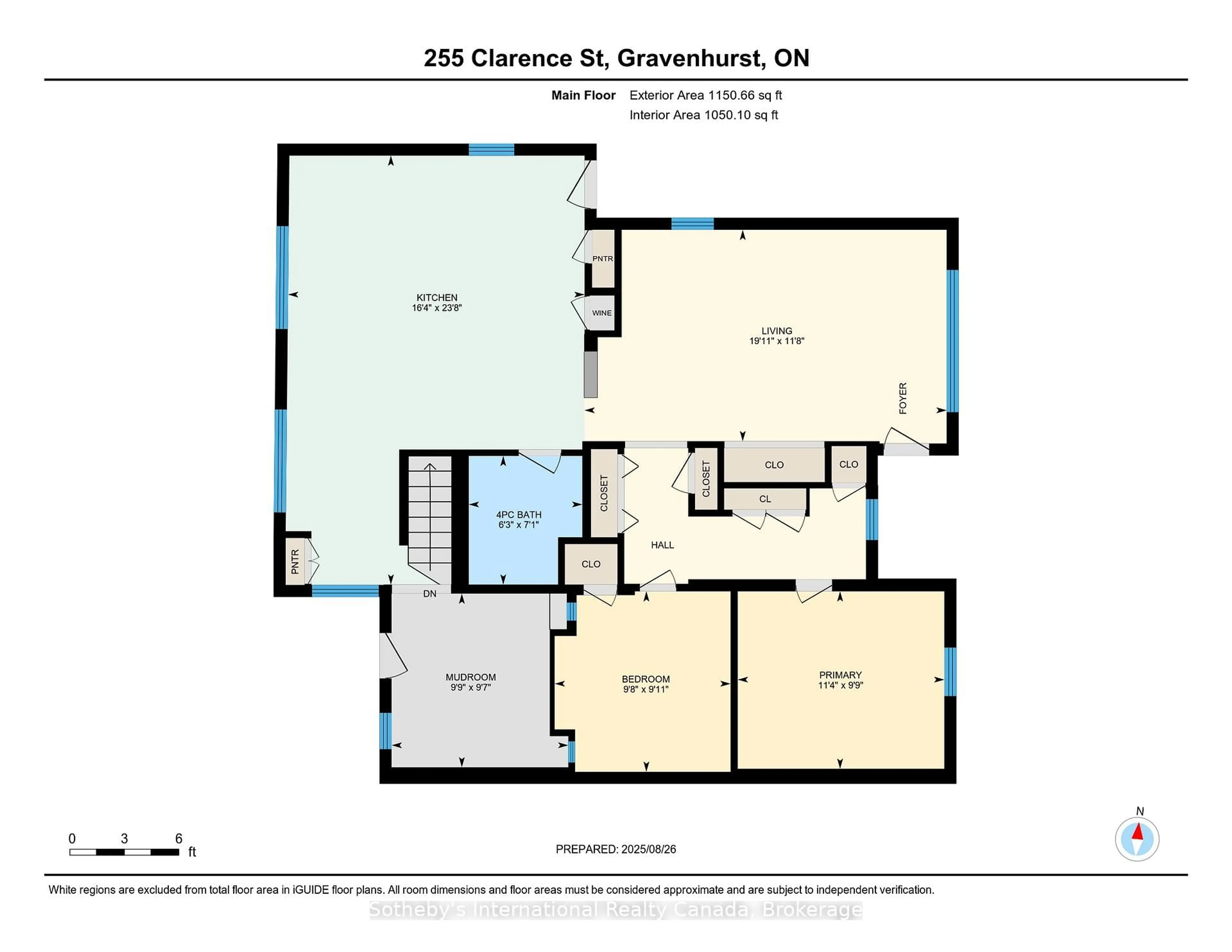 Floor plan for 255 Clarence St, Gravenhurst Ontario P1P 1K6