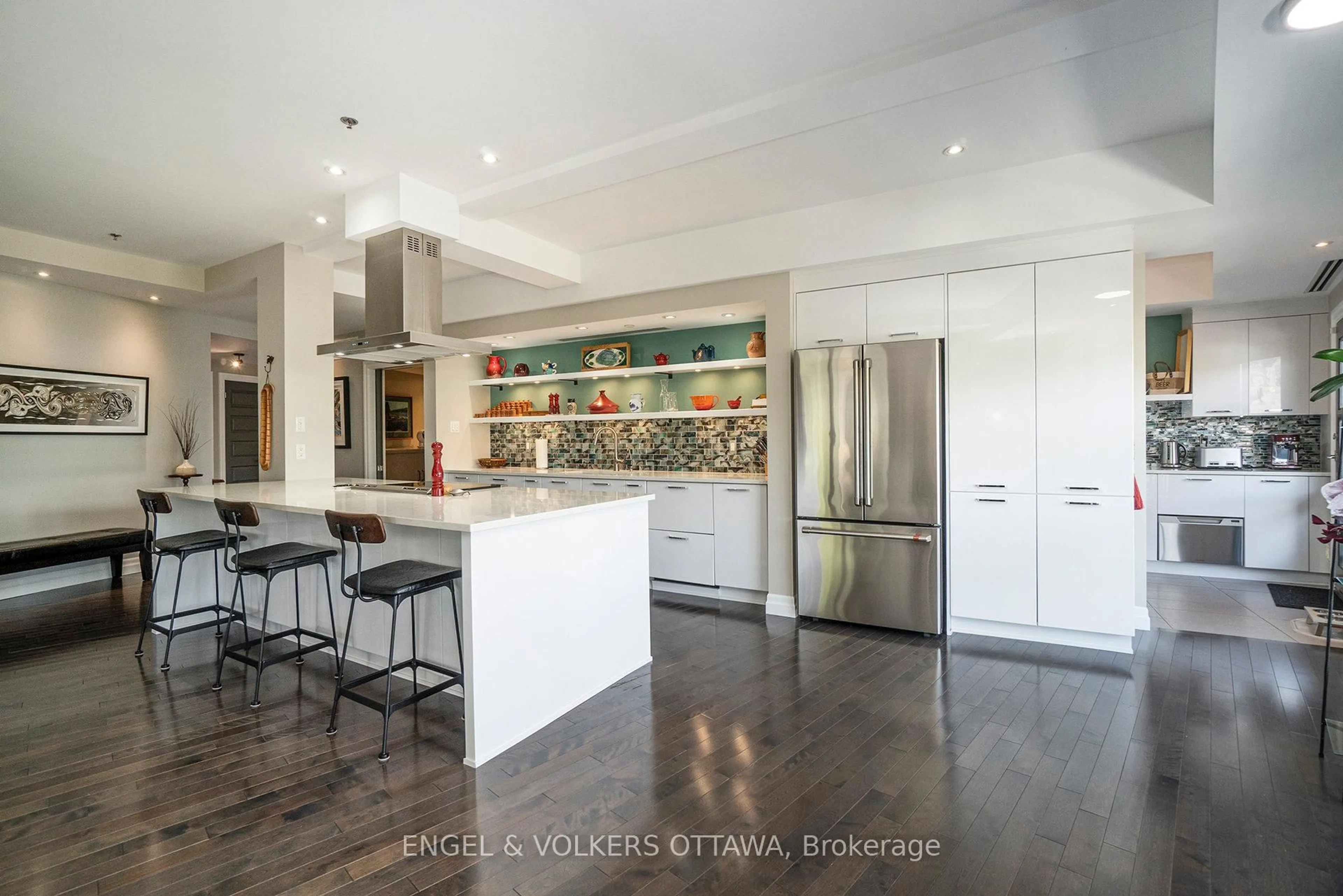 Contemporary kitchen, ceramic/tile floor for 7 Mill St #103, Almonte Ontario K0A 1A0