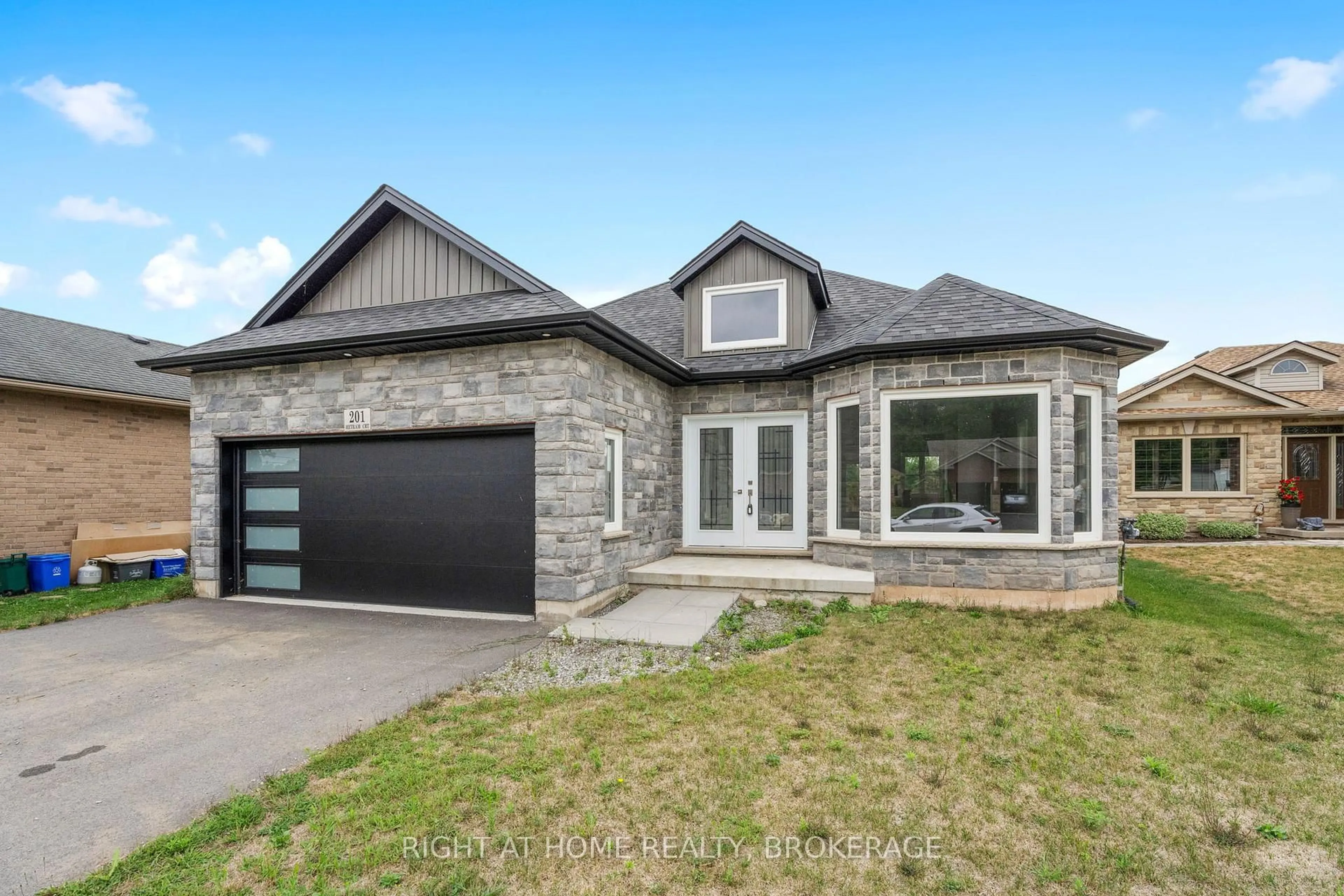 Home with brick exterior material, street for 201 Hetram Crt, Fort Erie Ontario L0S 1B0