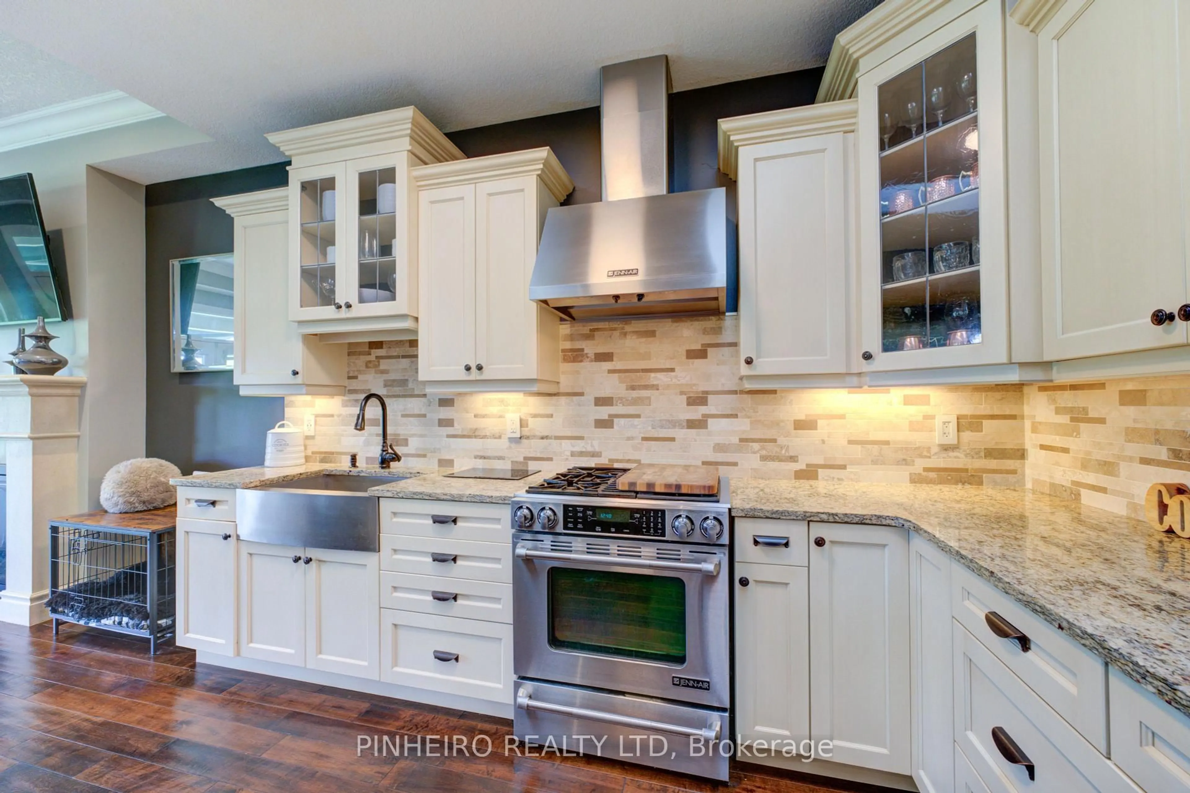 Contemporary kitchen, ceramic/tile floor for 3278 Colonel Talbot Rd #189, London South Ontario N6P 1H4