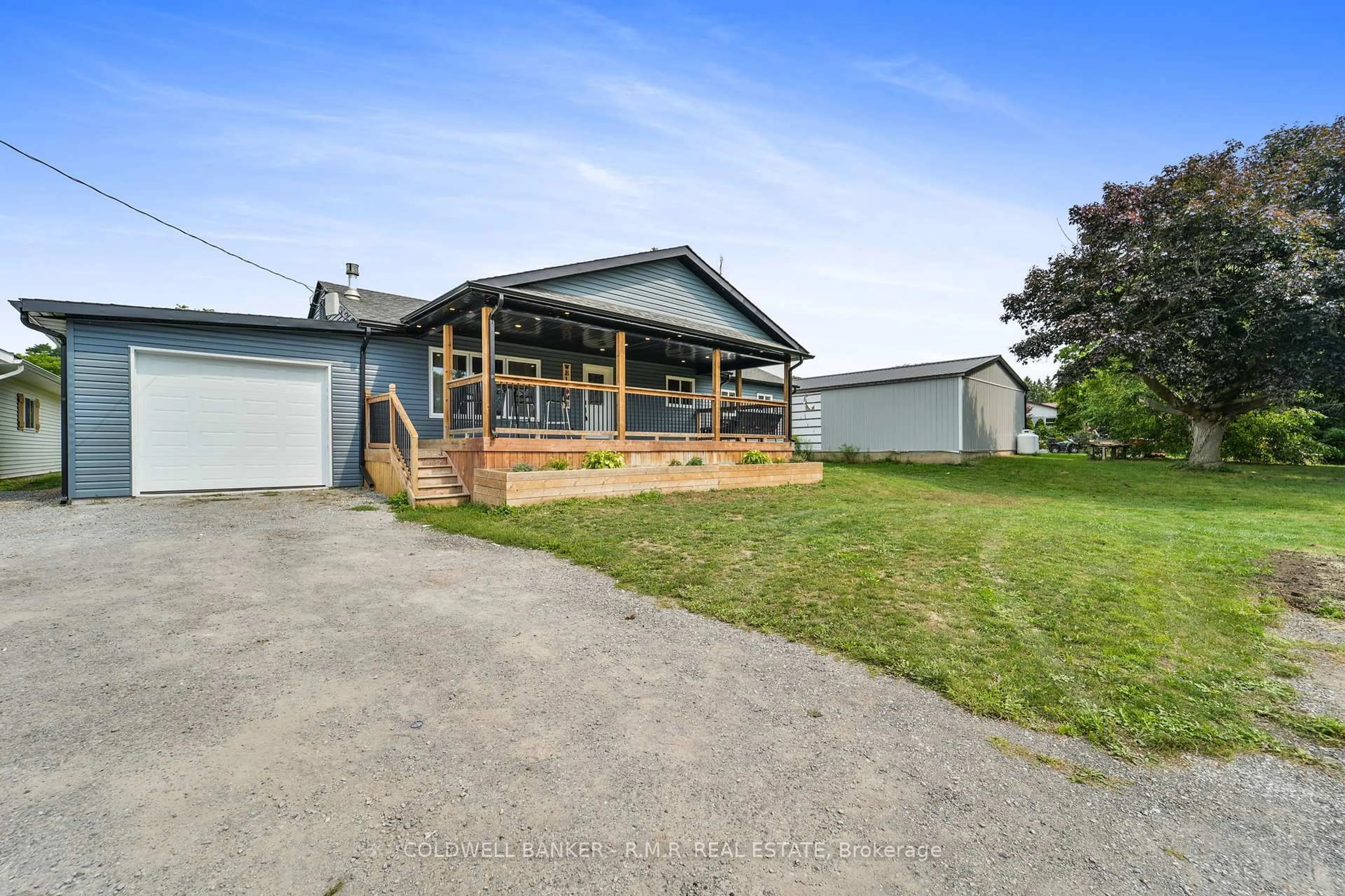 A pic from outside/outdoor area/front of a property/back of a property/a pic from drone, building for 10274 County 2 Rd, Alnwick/Haldimand Ontario K9A 4J8