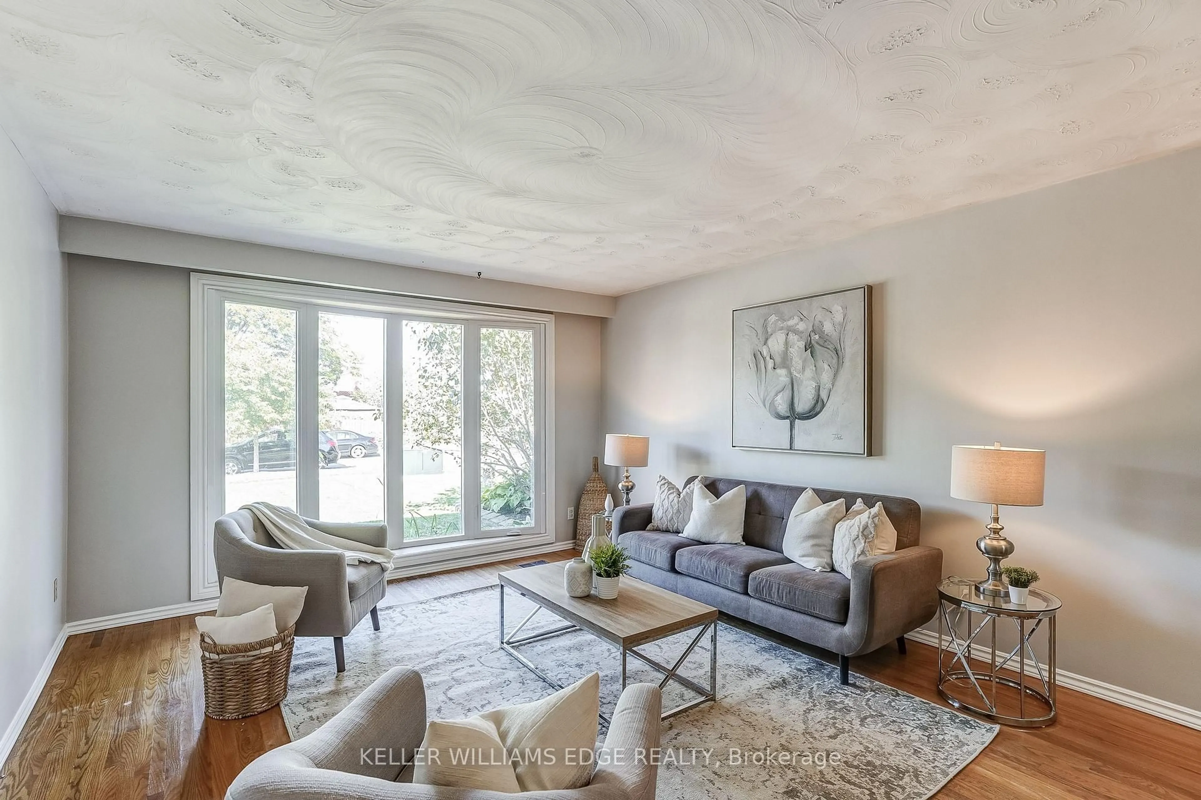 Living room with furniture, unknown for 63 1/2 Eastbury Dr, Hamilton Ontario L8E 2V8