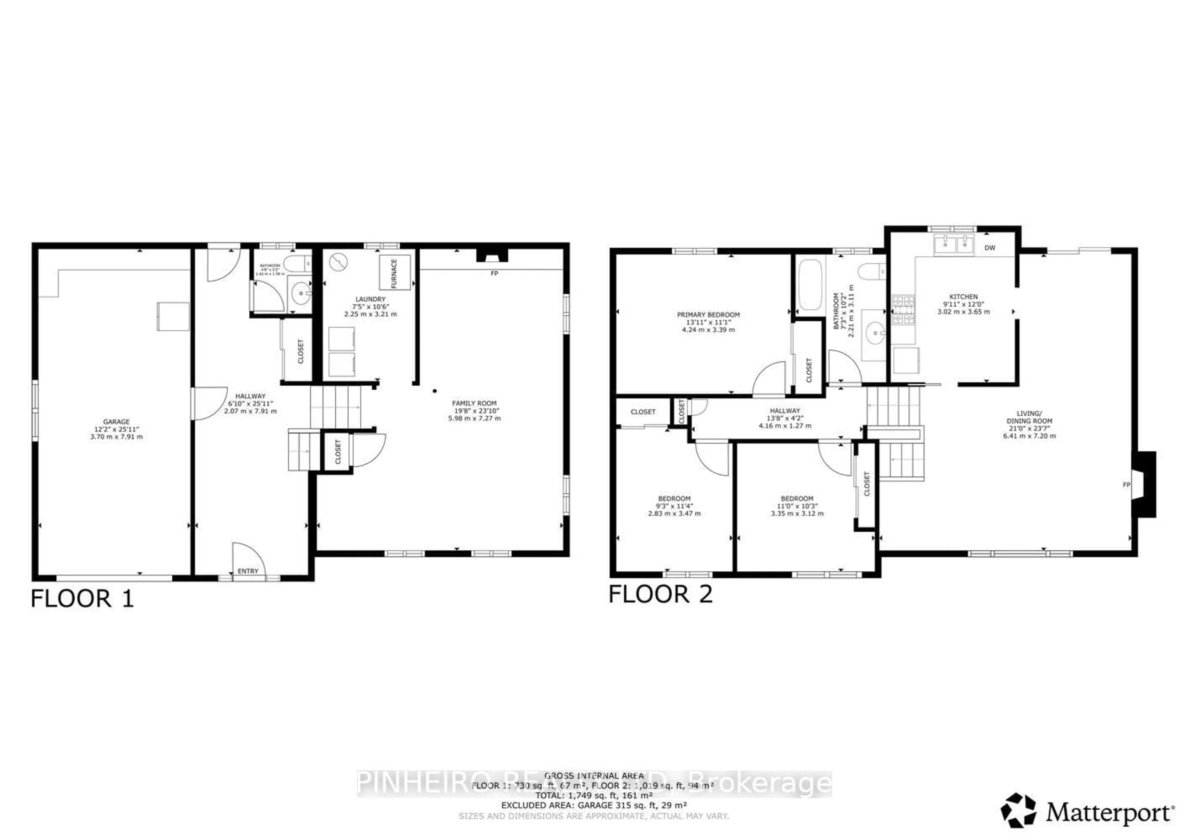 Floor plan for 6 Oregon Rd, London South Ontario N5Z 4B9