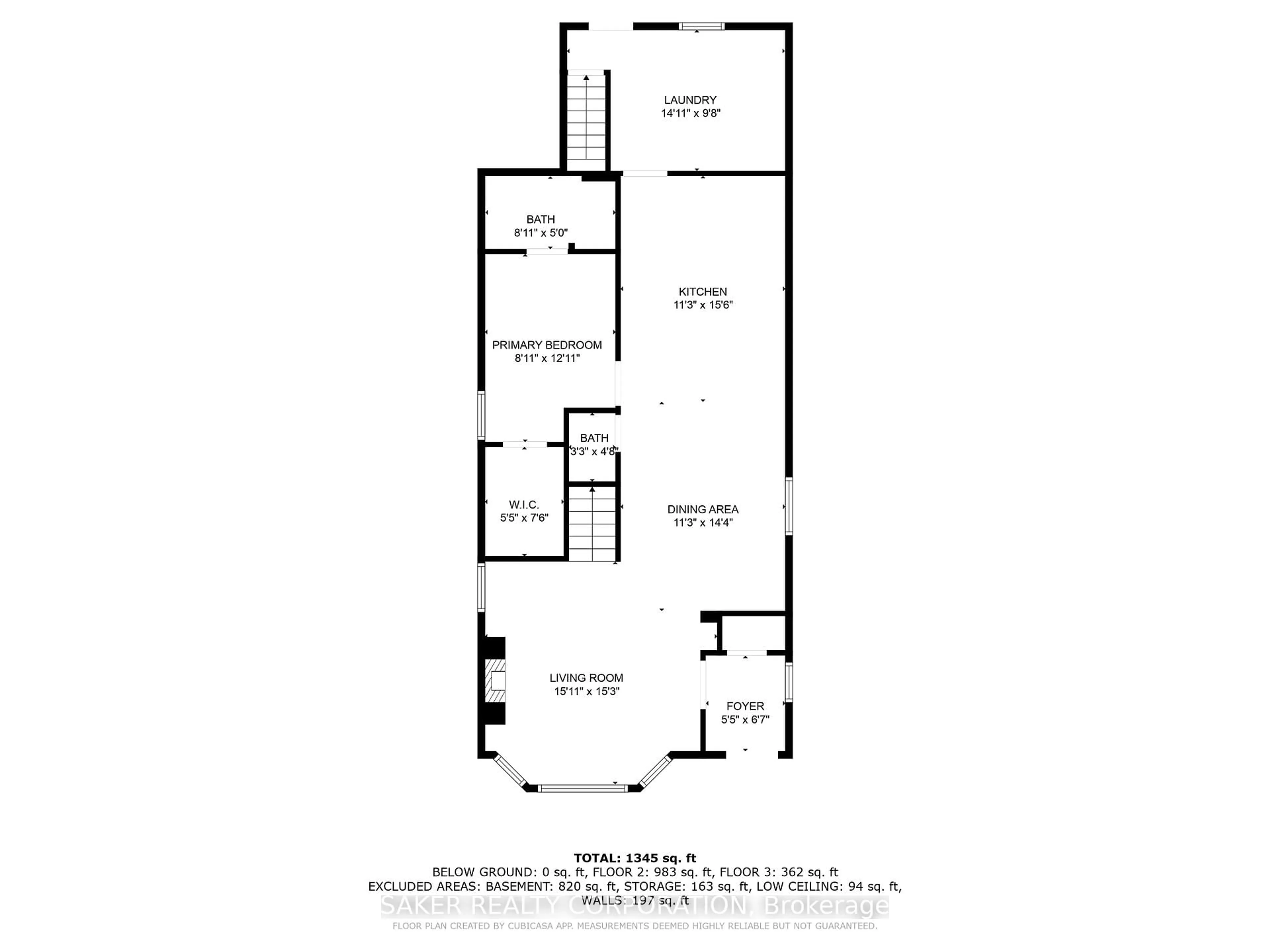 Floor plan for 655 William St, London East Ontario N5Y 2R1