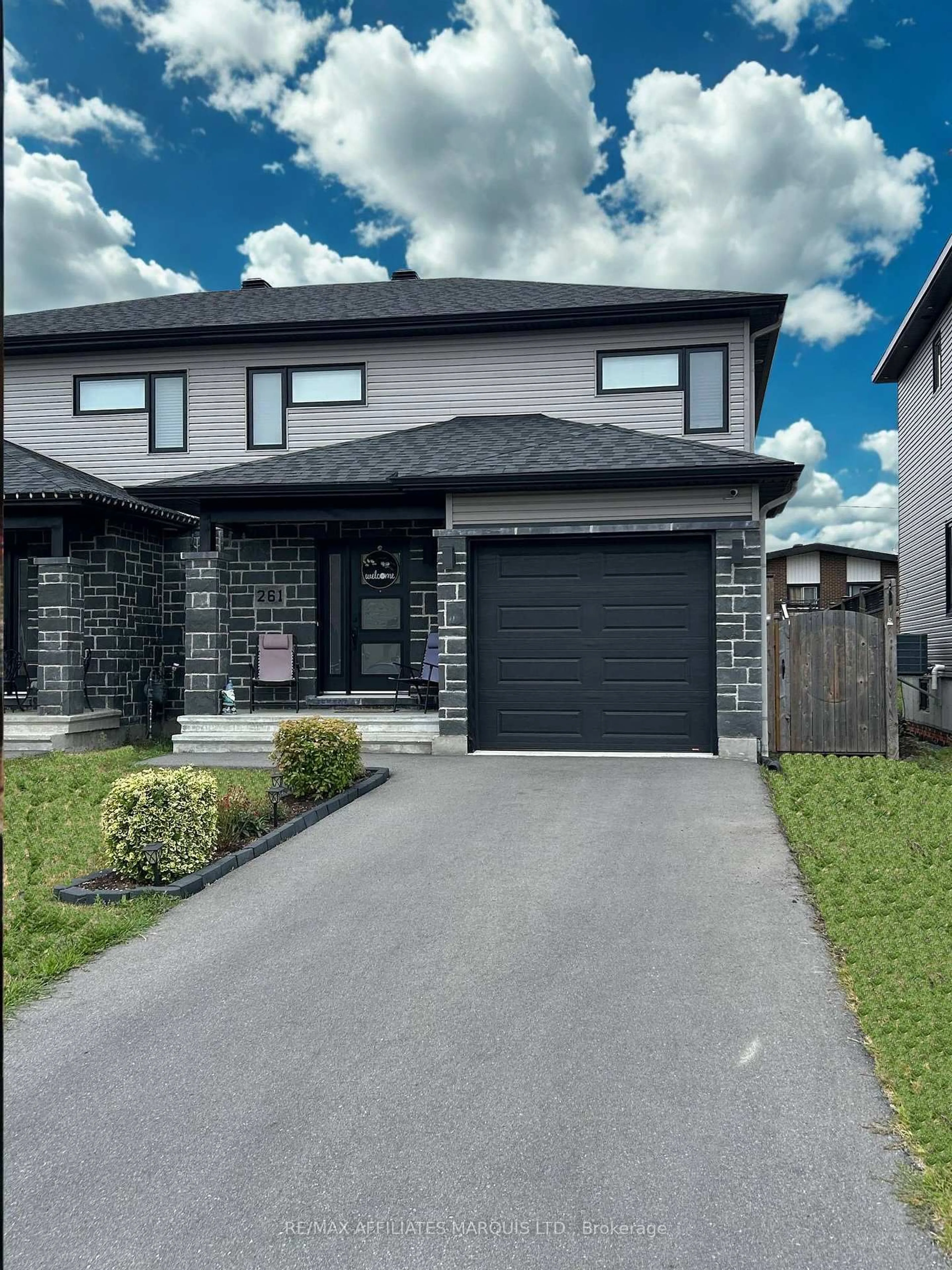 Home with brick exterior material, street for 261 Lourdes Ave, Cornwall Ontario K6H 0E8