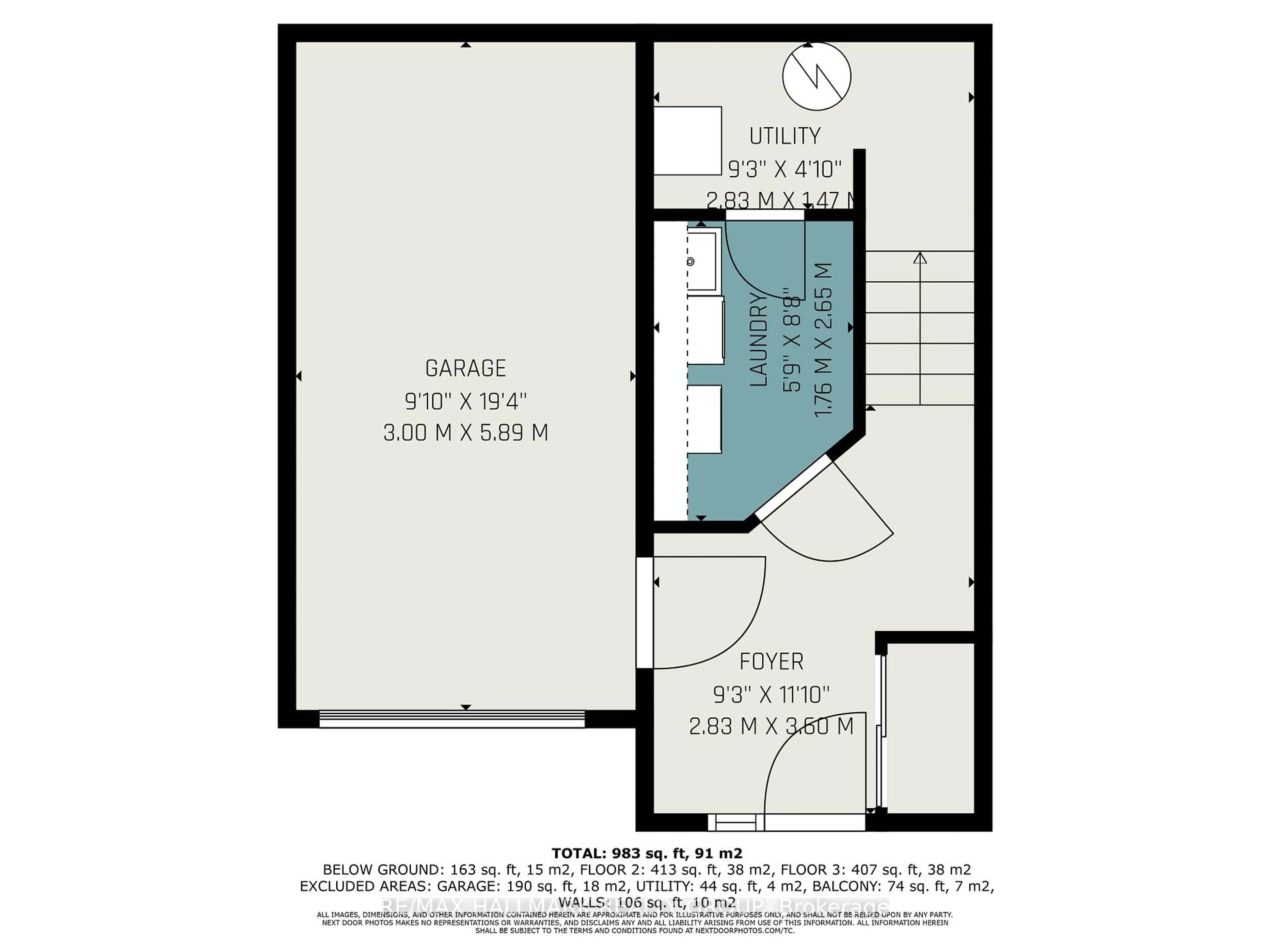 Floor plan for 2427 Nutgrove Ave, Ottawa Ontario K2J 0X4