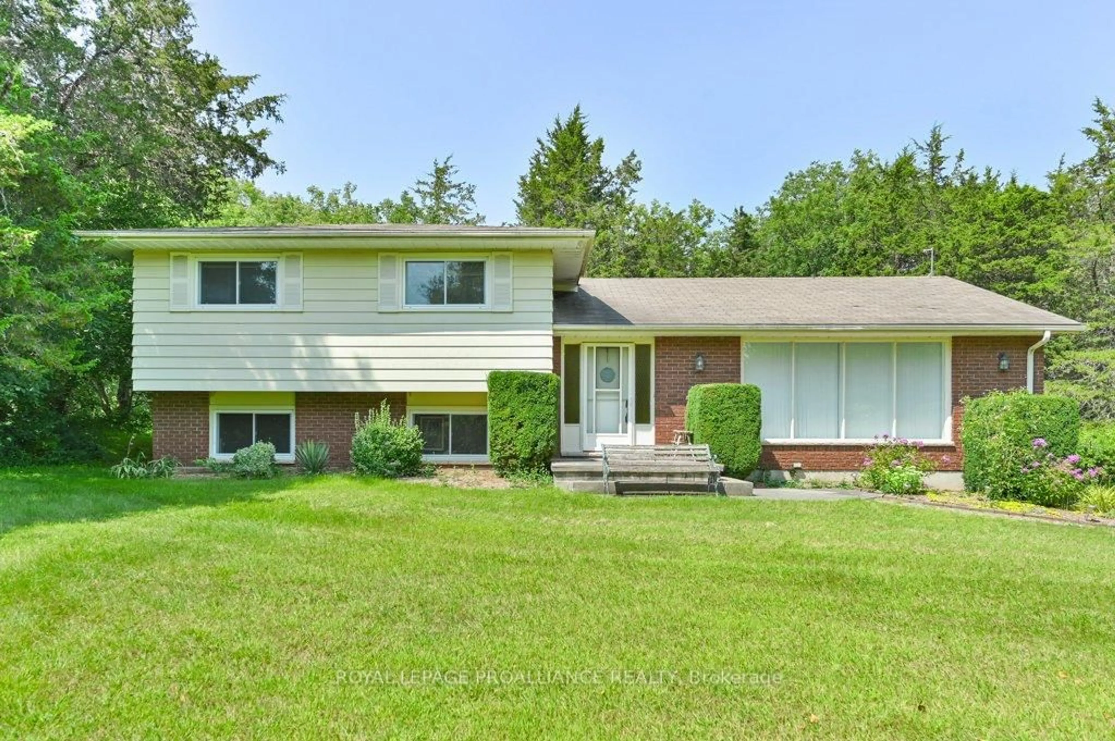 Home with vinyl exterior material, street for 789 Hearns Rd, Hastings Ontario K0K 2C0