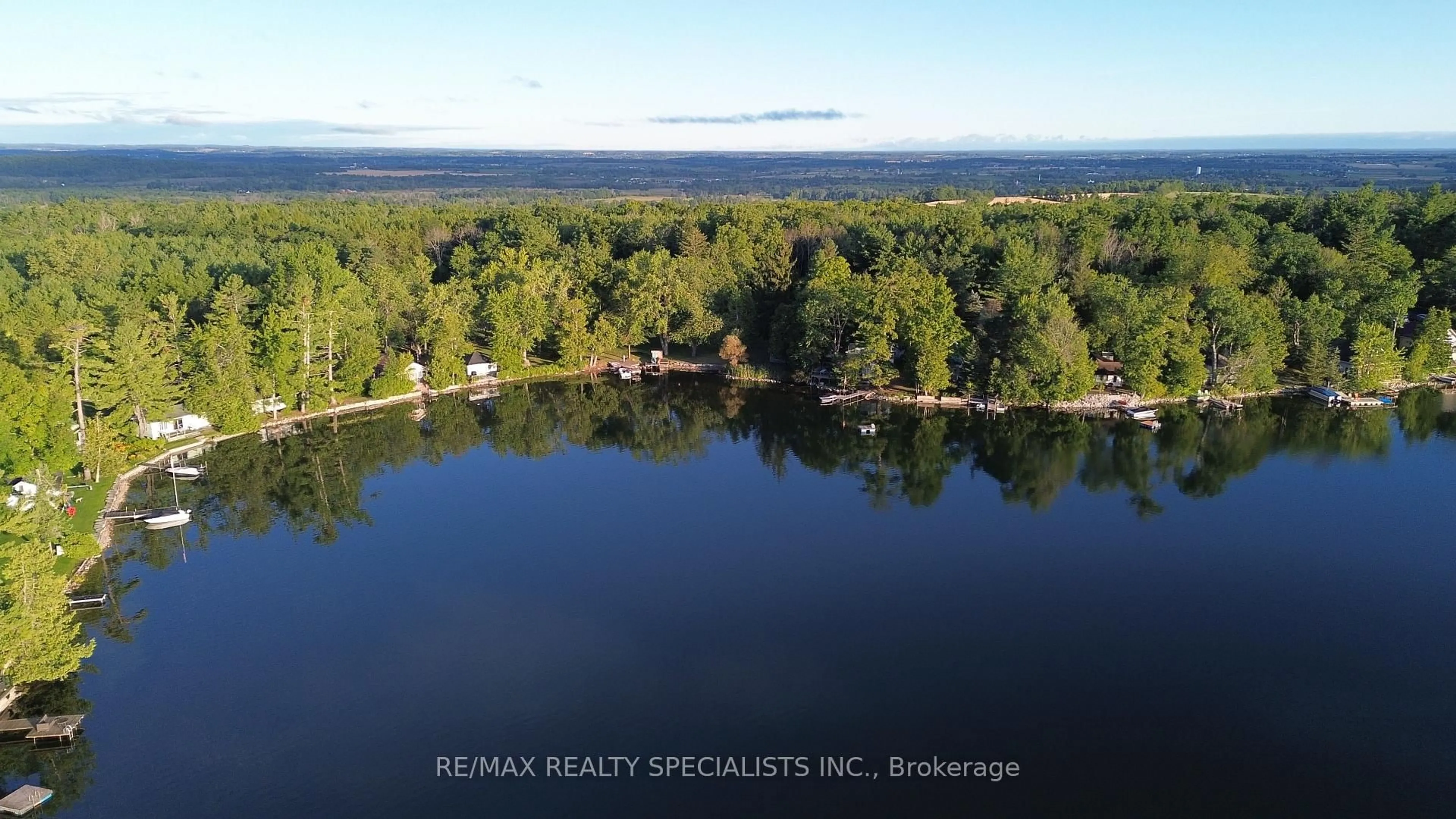 A pic from outside/outdoor area/front of a property/back of a property/a pic from drone, water/lake/river/ocean view for 84 Cliff Way, Stirling Ontario K0K 3E0
