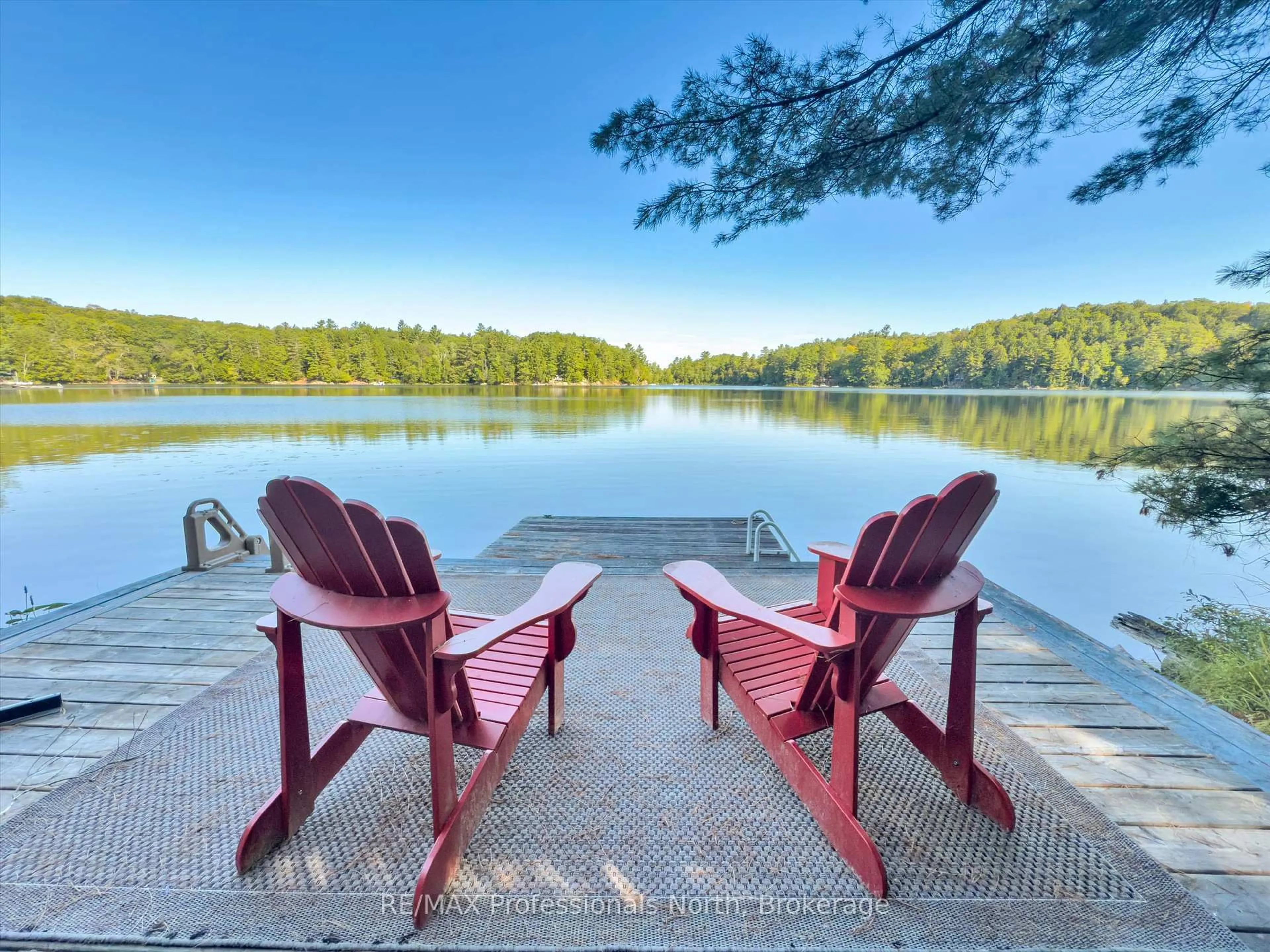Patio, water/lake/river/ocean view for 1014 Twilight Close Crt, Algonquin Highlands Ontario P0A 1E0