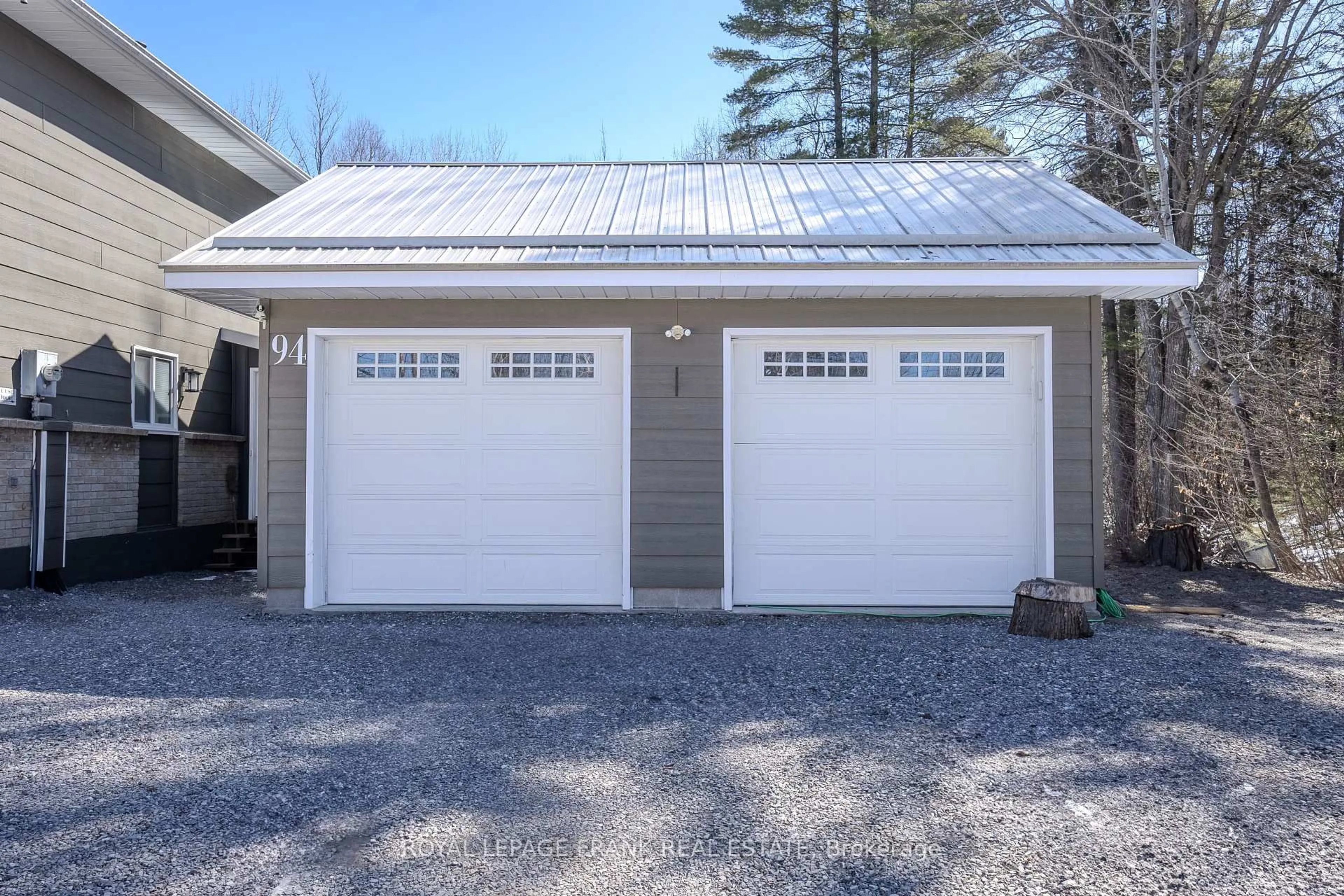Indoor garage for 94 County Road 36, Trent Lakes Ontario K0M 1A0