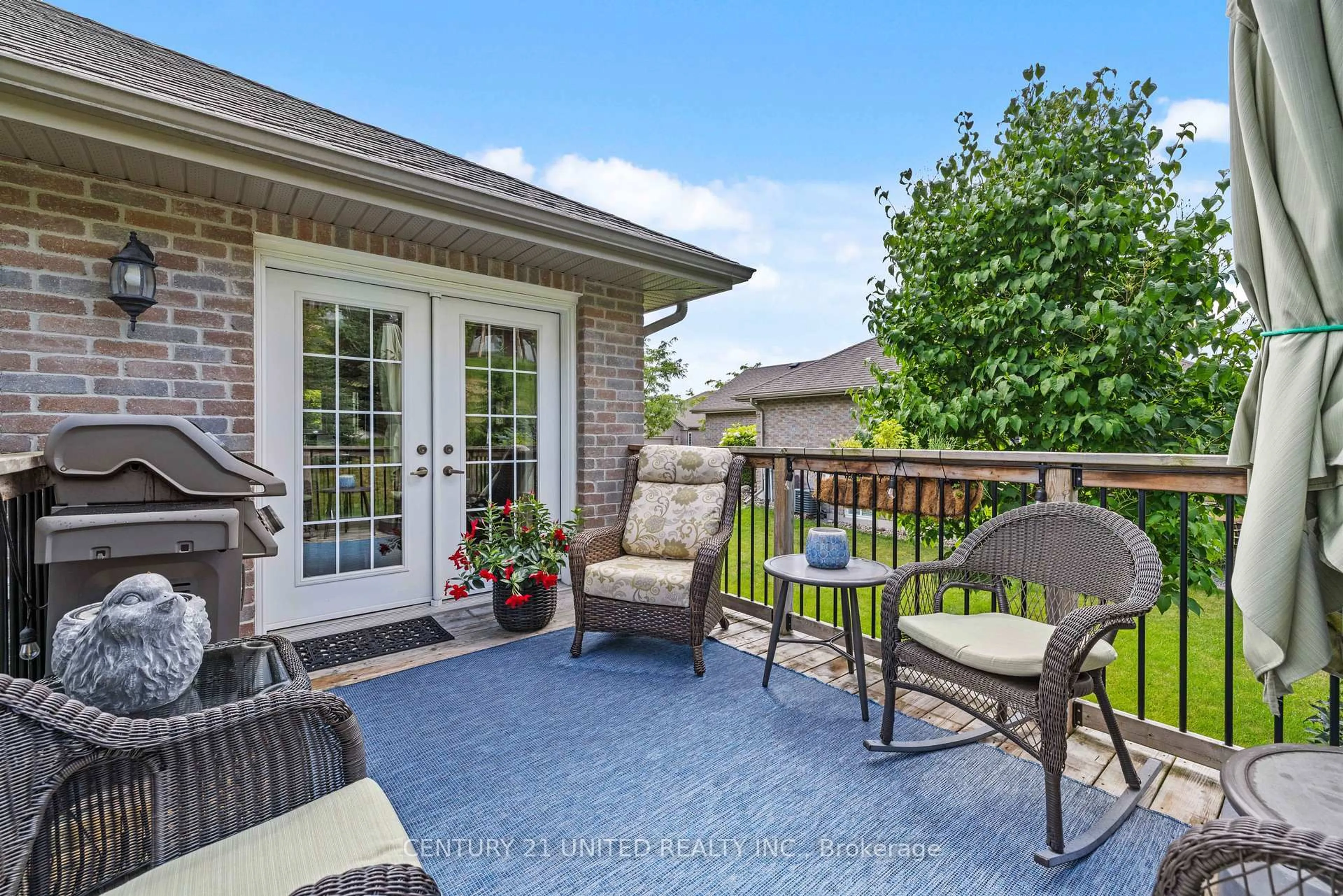 Patio, water/lake/river/ocean view for 301 Carnegie Ave #160, Peterborough Ontario K9L 0E9