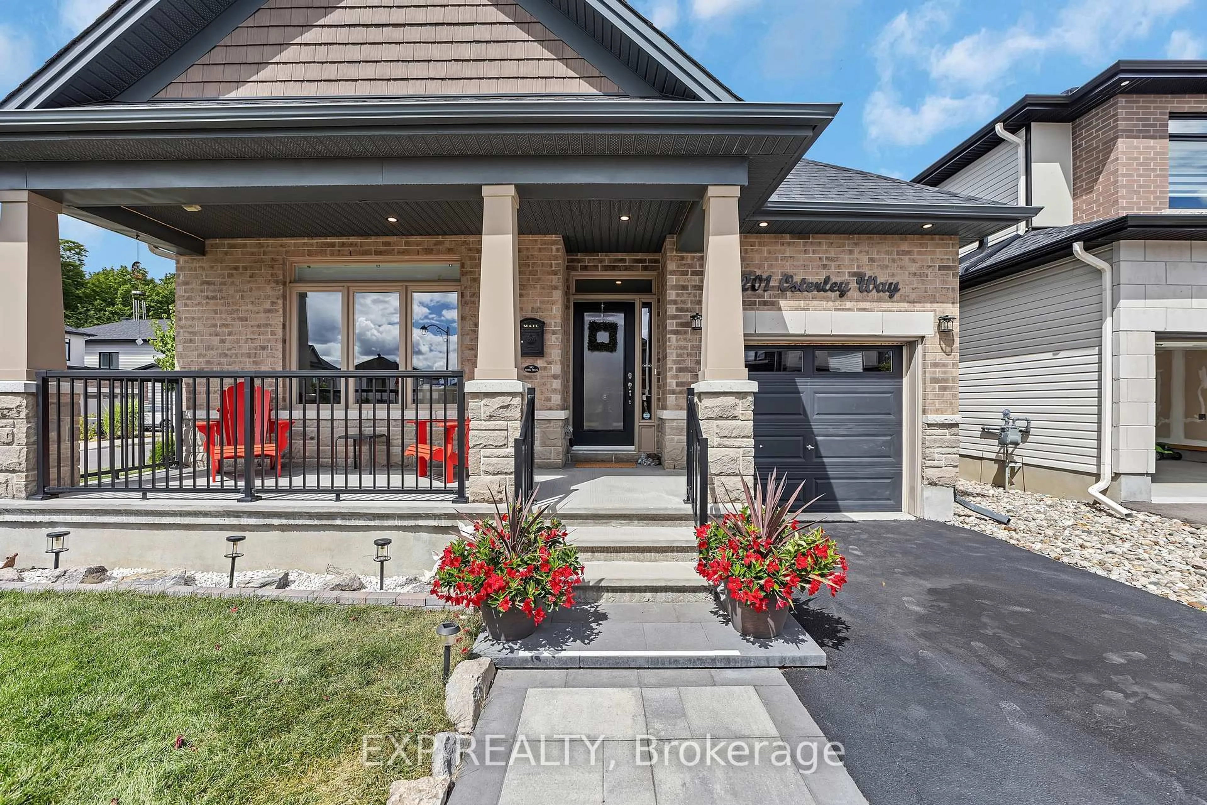 Home with brick exterior material, street for 201 OSTERLEY Way, Ottawa Ontario K2S 2N6