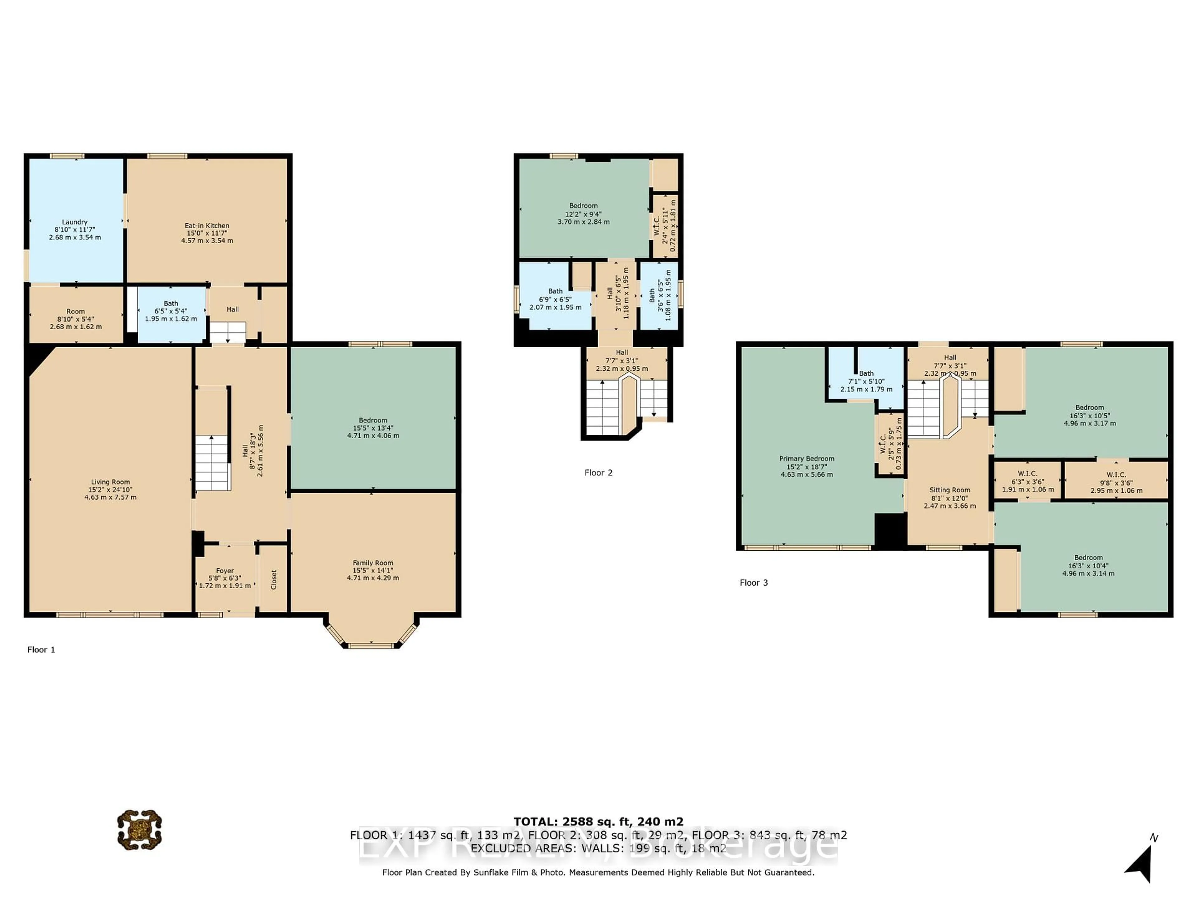 Floor plan for 171 Daly Ave, Ottawa Ontario K1N 6E8