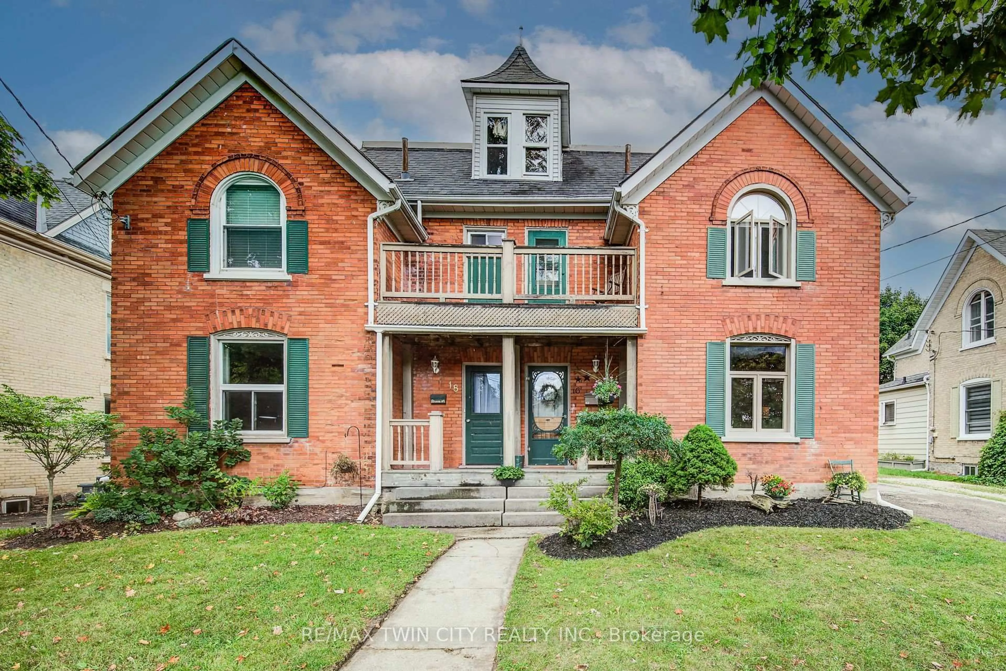 Home with brick exterior material, street for 16 Duke St, Woolwich Ontario N3B 2W7
