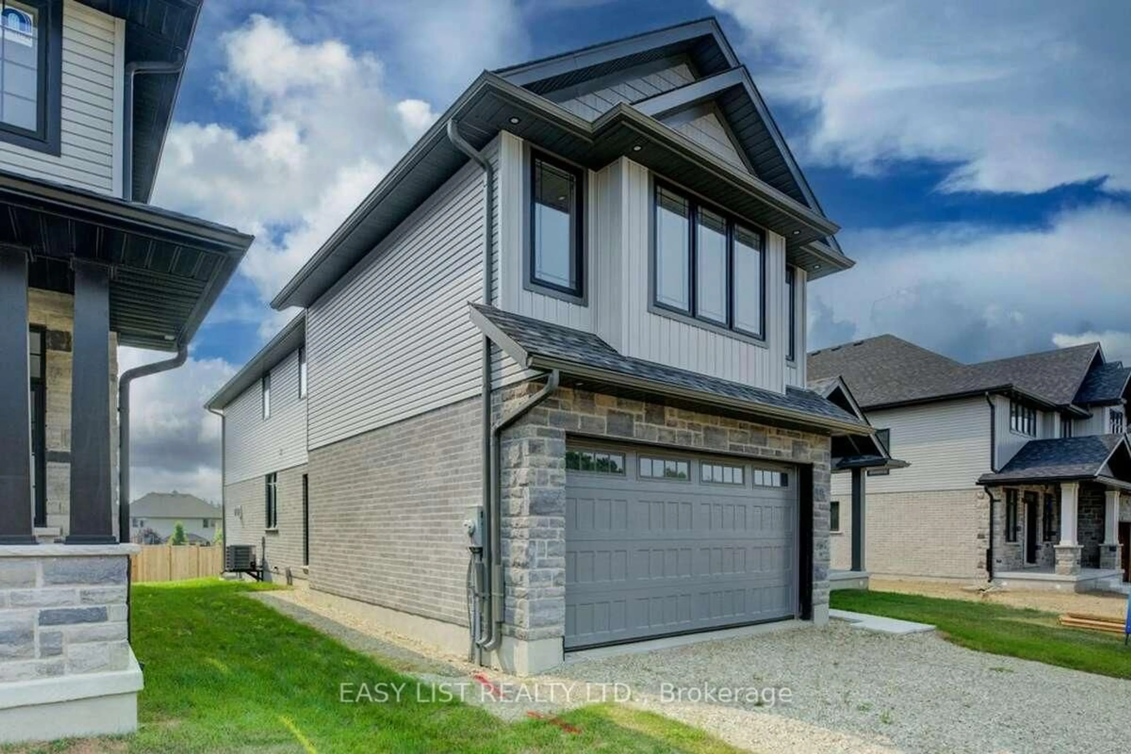 Home with brick exterior material, street for 61 Bricker Ave, Centre Wellington Ontario N0B 1S0