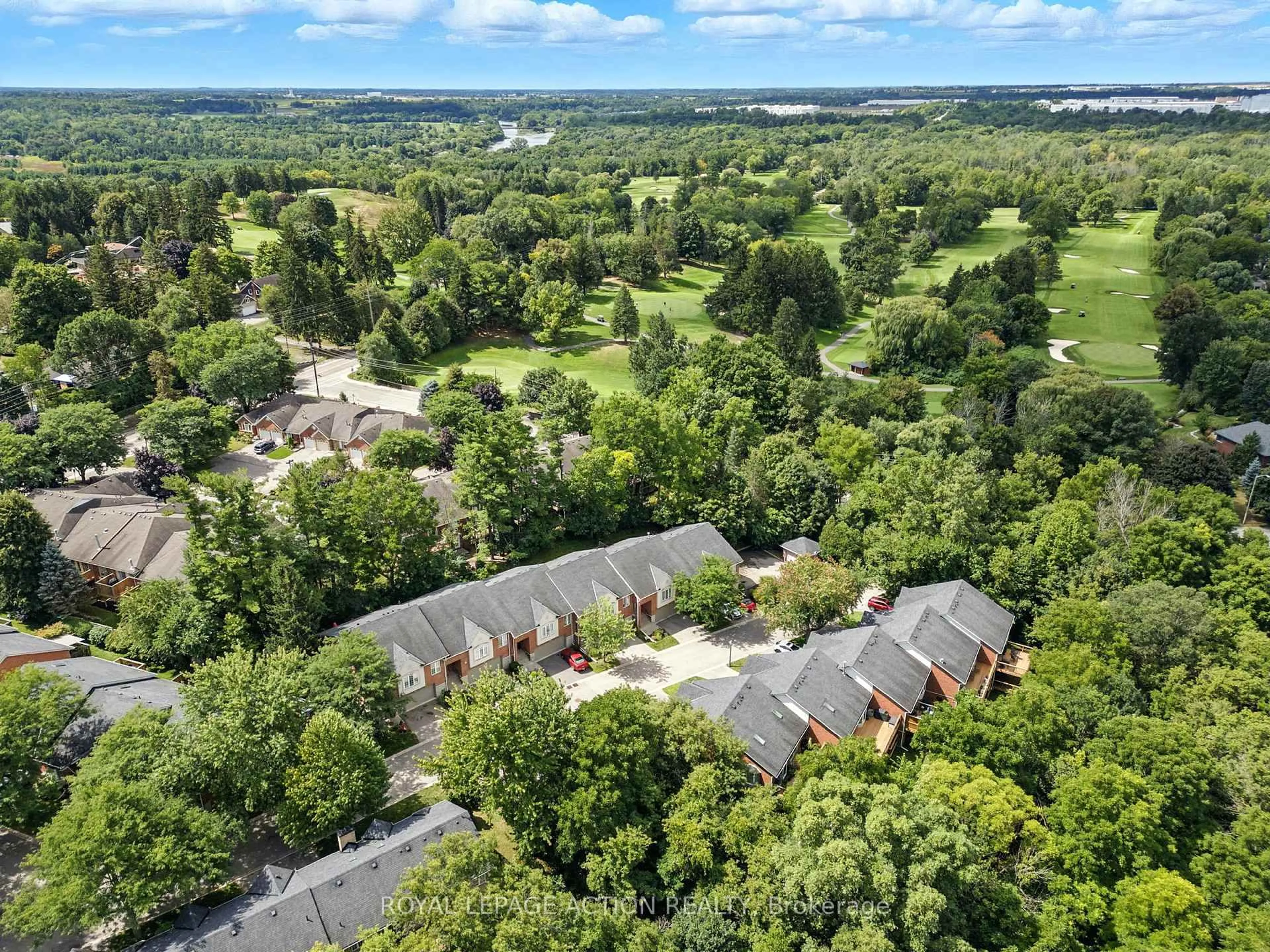 A pic from outside/outdoor area/front of a property/back of a property/a pic from drone, unknown for 24 Hardy Rd #16, Brantford Ontario N3T 5K6