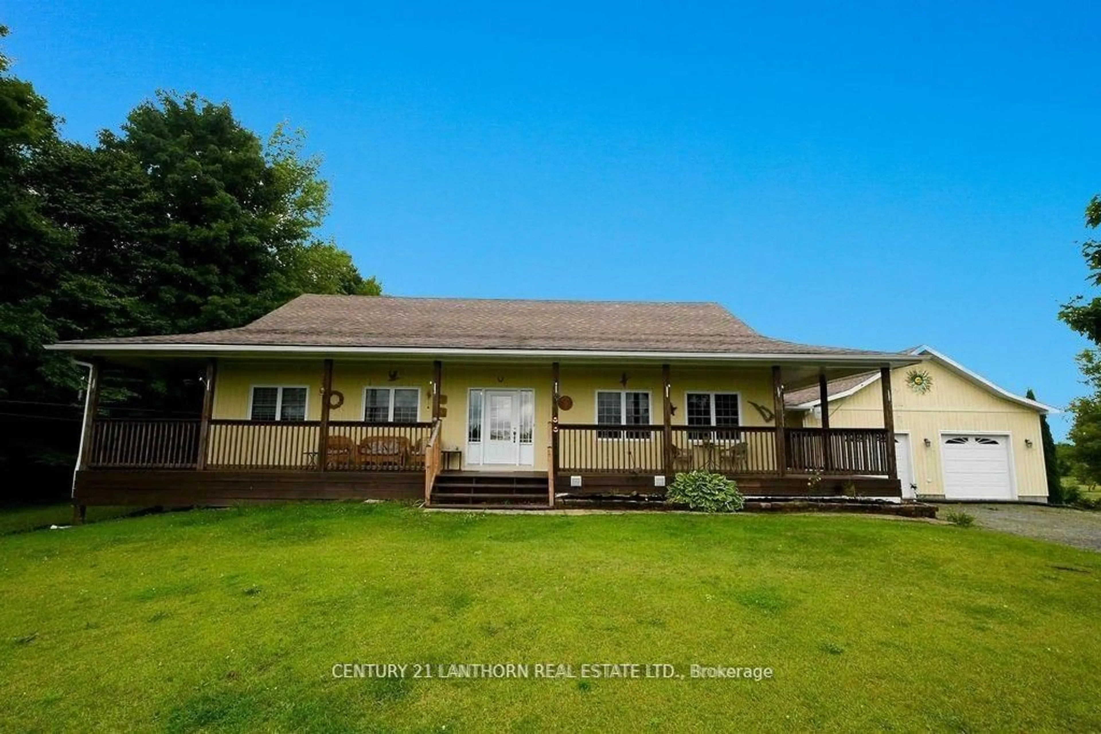A pic from outside/outdoor area/front of a property/back of a property/a pic from drone, building for 82 Livingwood Cres, Madoc Ontario K0K 2K0
