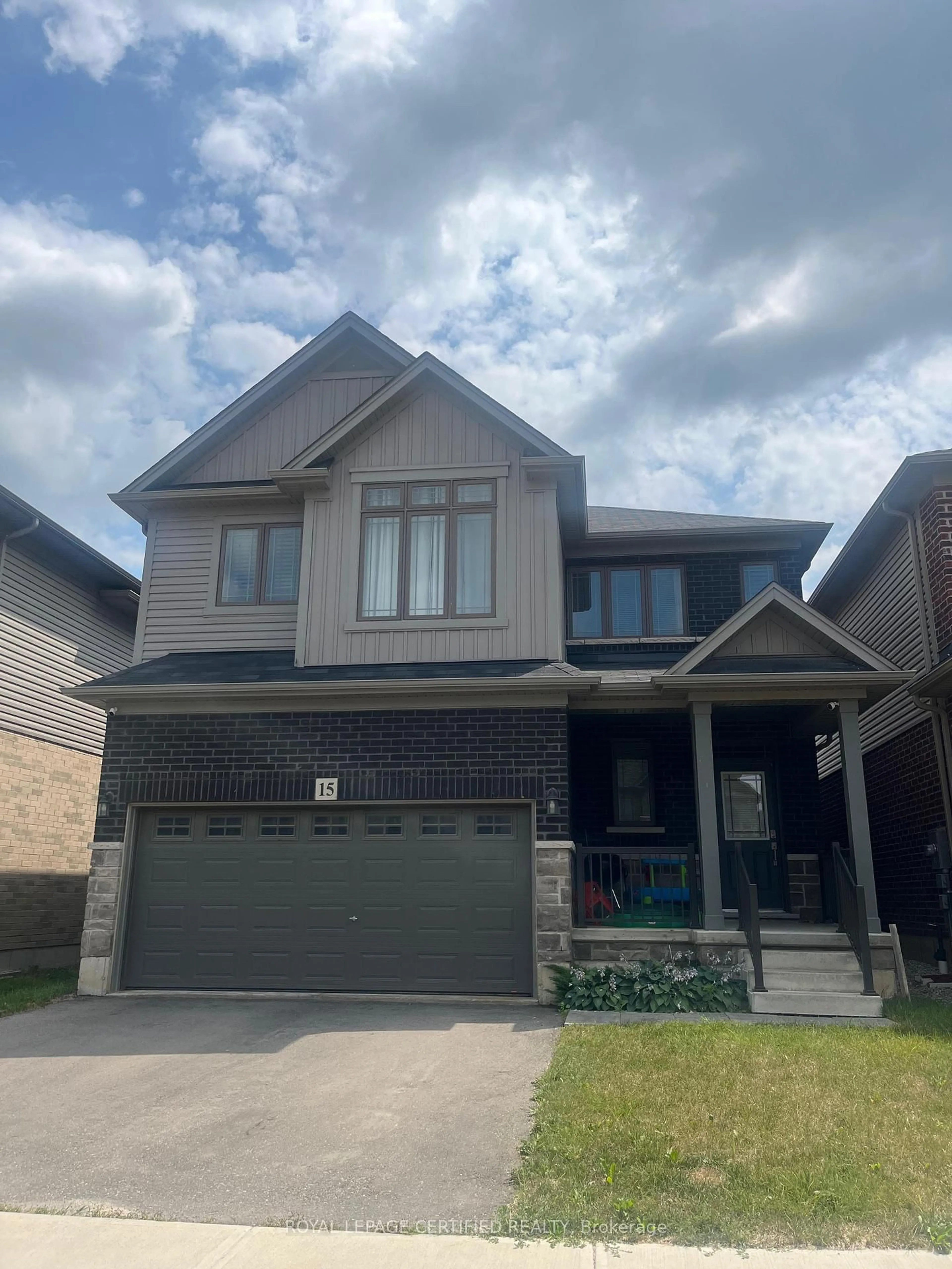 Home with brick exterior material, street for 15 Ladd Ave, Brantford Ontario N3T 0S1