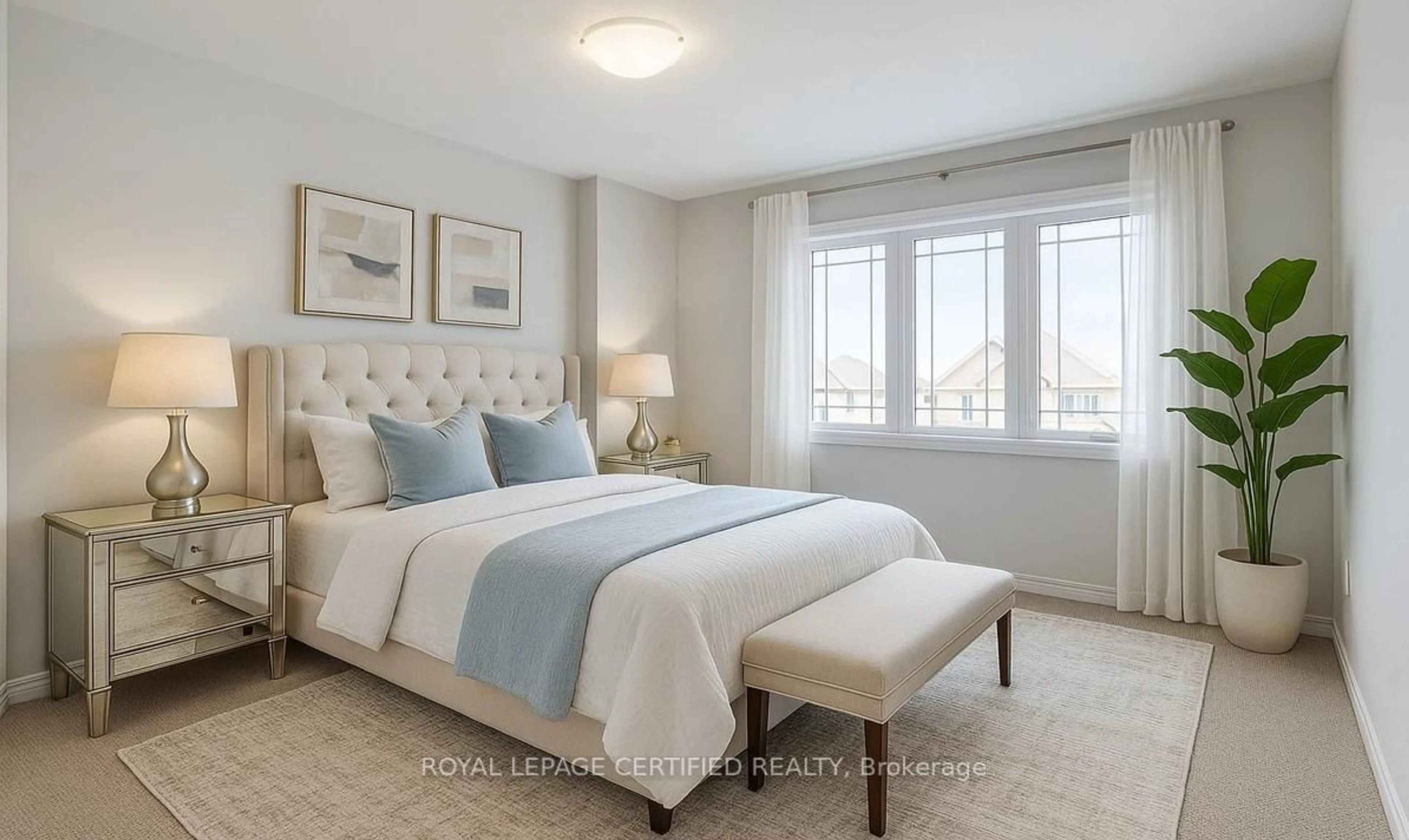 Bedroom with bed, unknown for 15 Ladd Ave, Brantford Ontario N3T 0S1