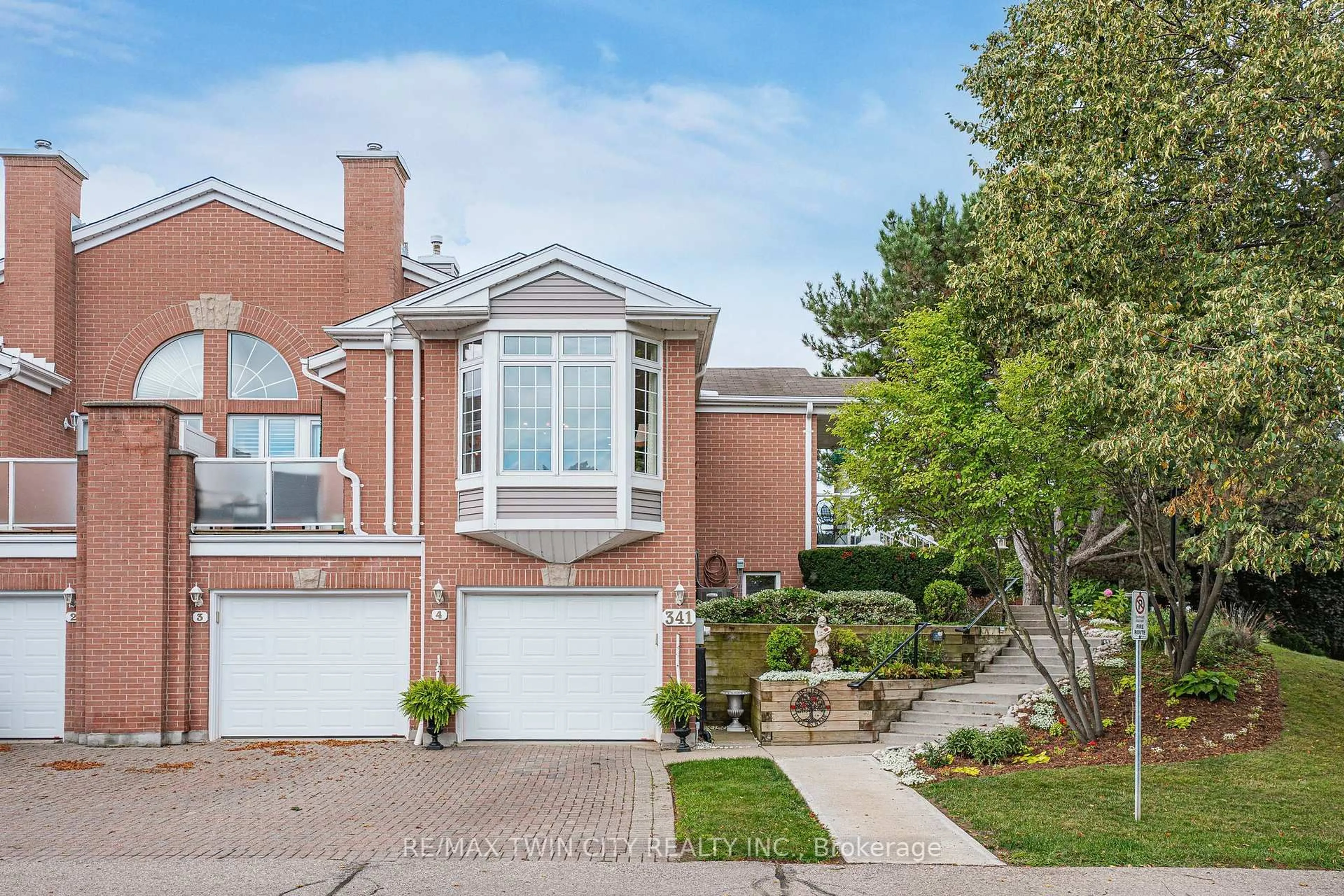 Home with brick exterior material, street for 341 George St #4, Cambridge Ontario N1S 4X7