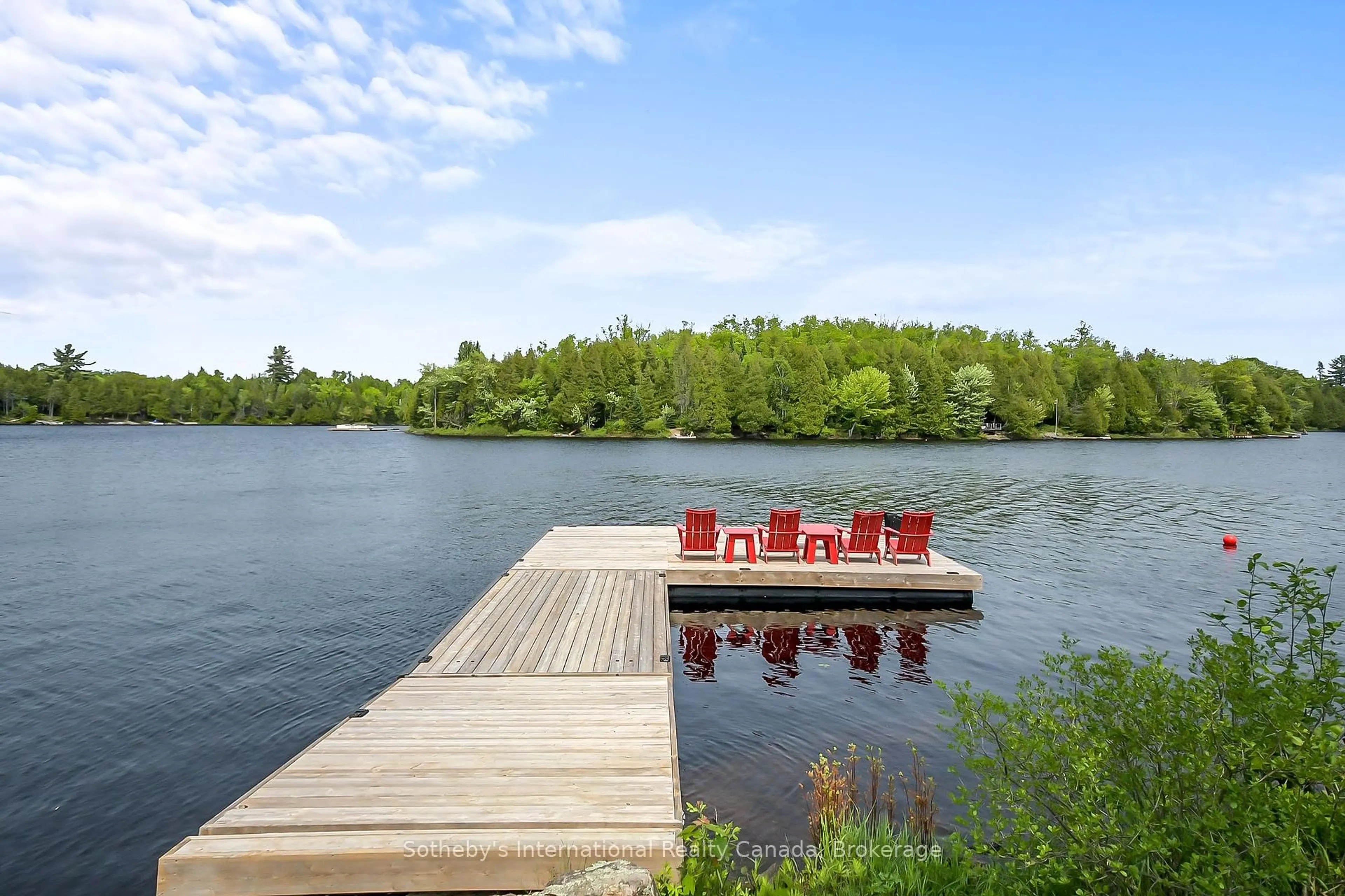 Patio, water/lake/river/ocean view for 11D Bears Paw, Whitestone Ontario P0A 1G0