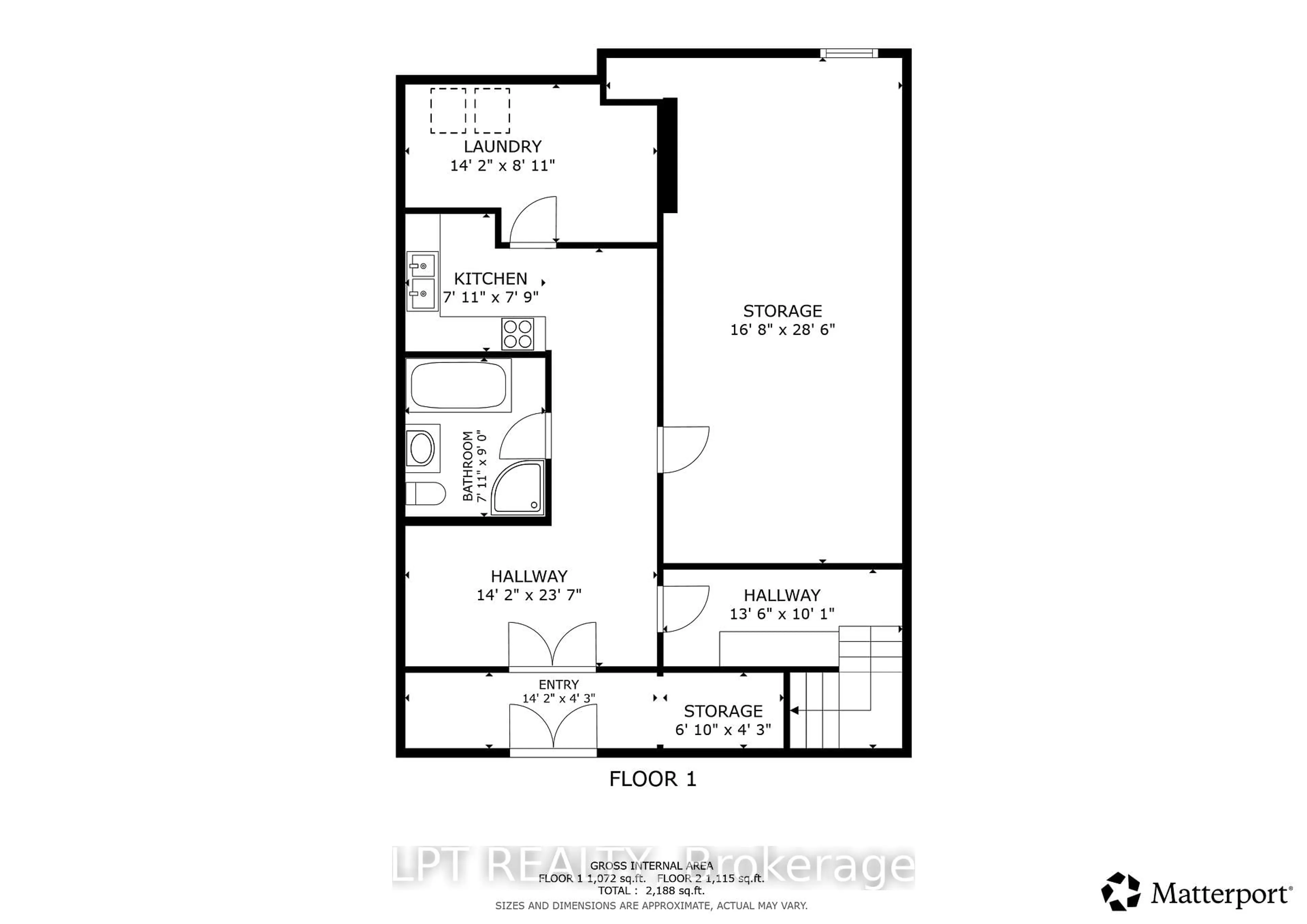Floor plan for 2291 Sands Rd, Battersea Ontario K0H 1H0